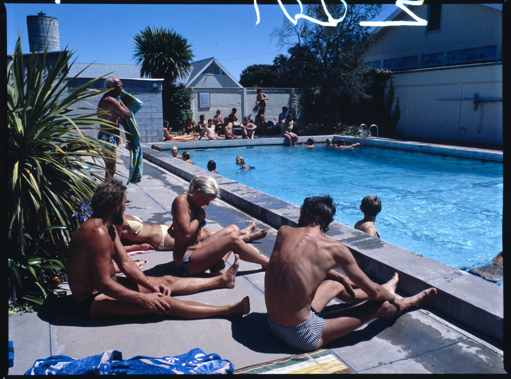 Campus swimming pool, 1980 (1)