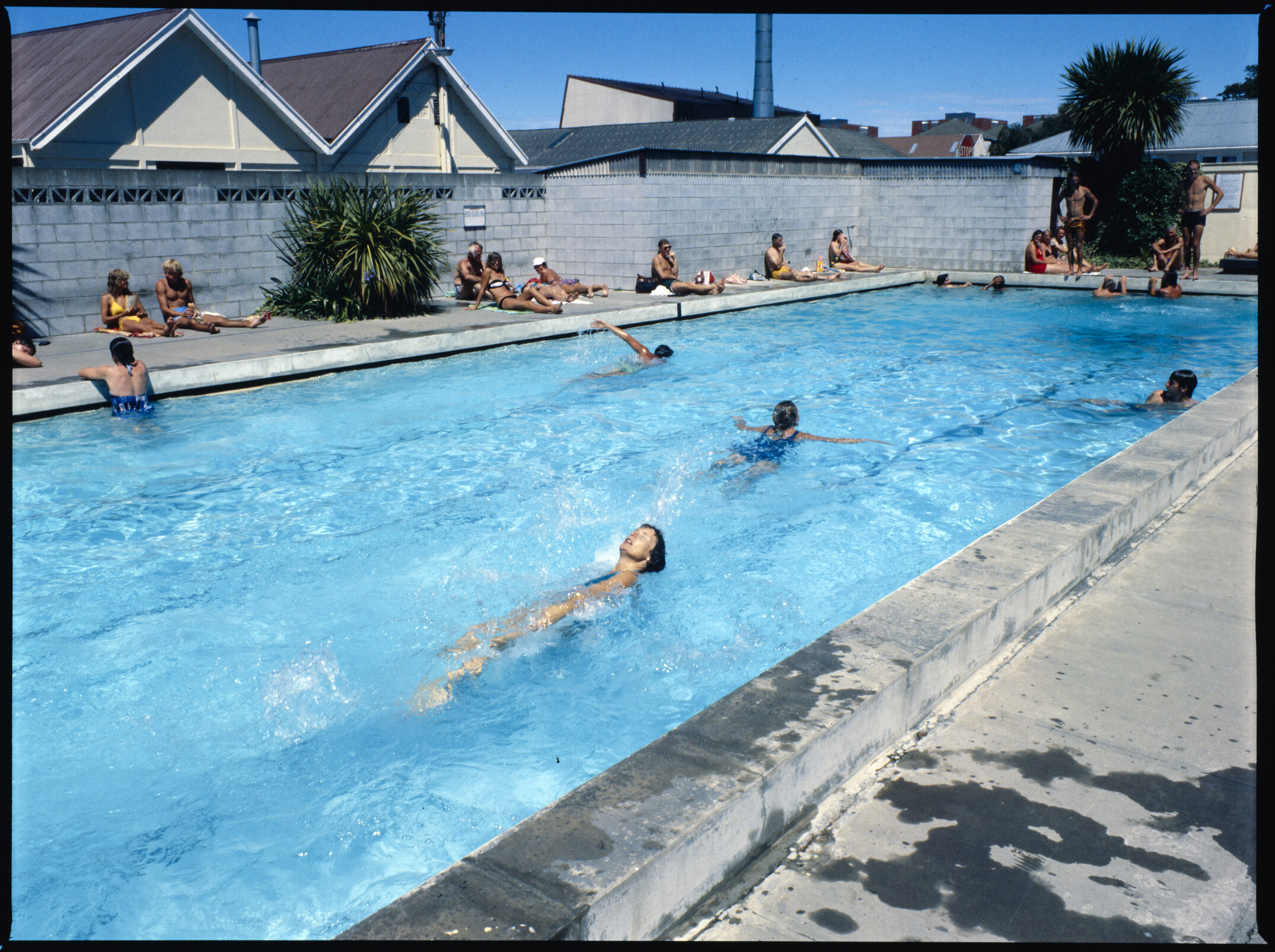 Campus swimming pool, 1980 (2)