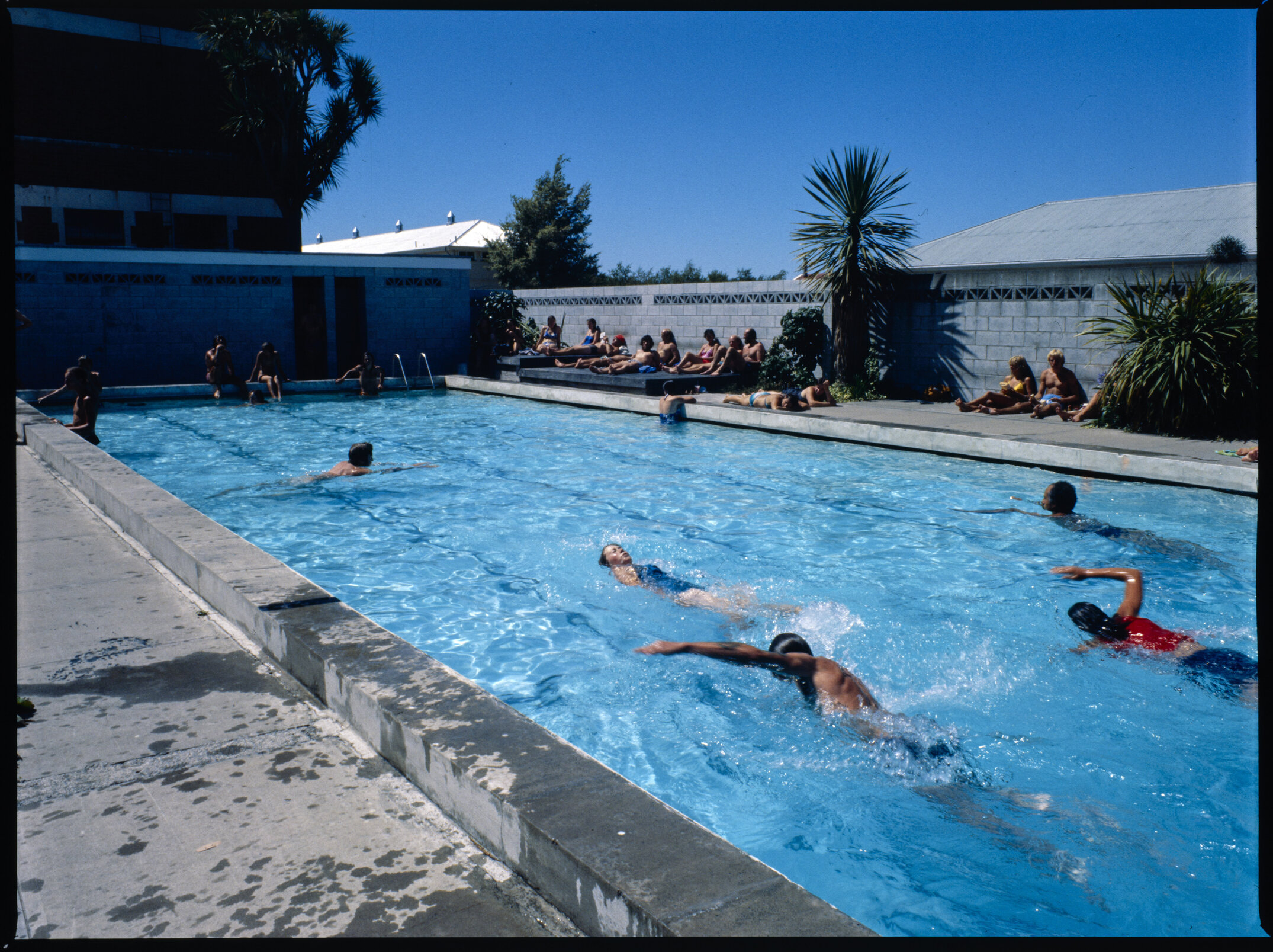 Campus swimming pool, 1980 (4)