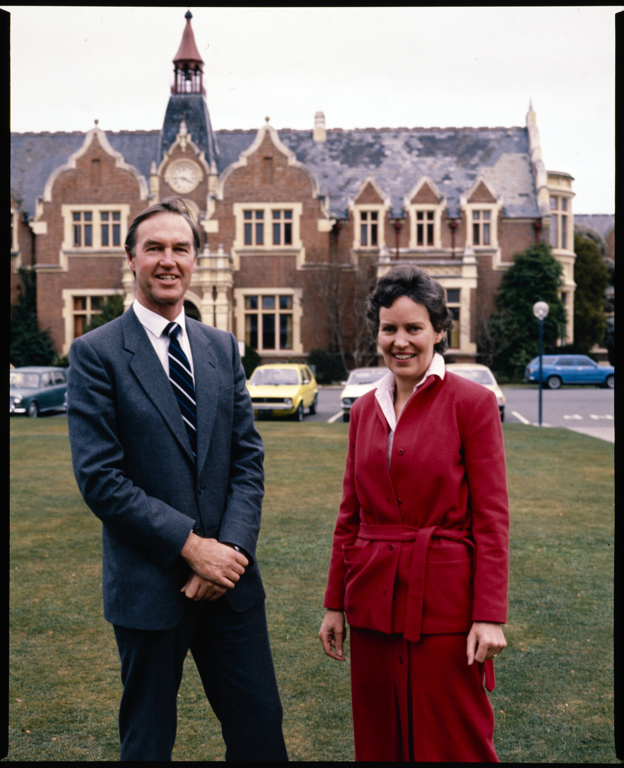 Professor Bruce Ross and Gill Ross, 1985