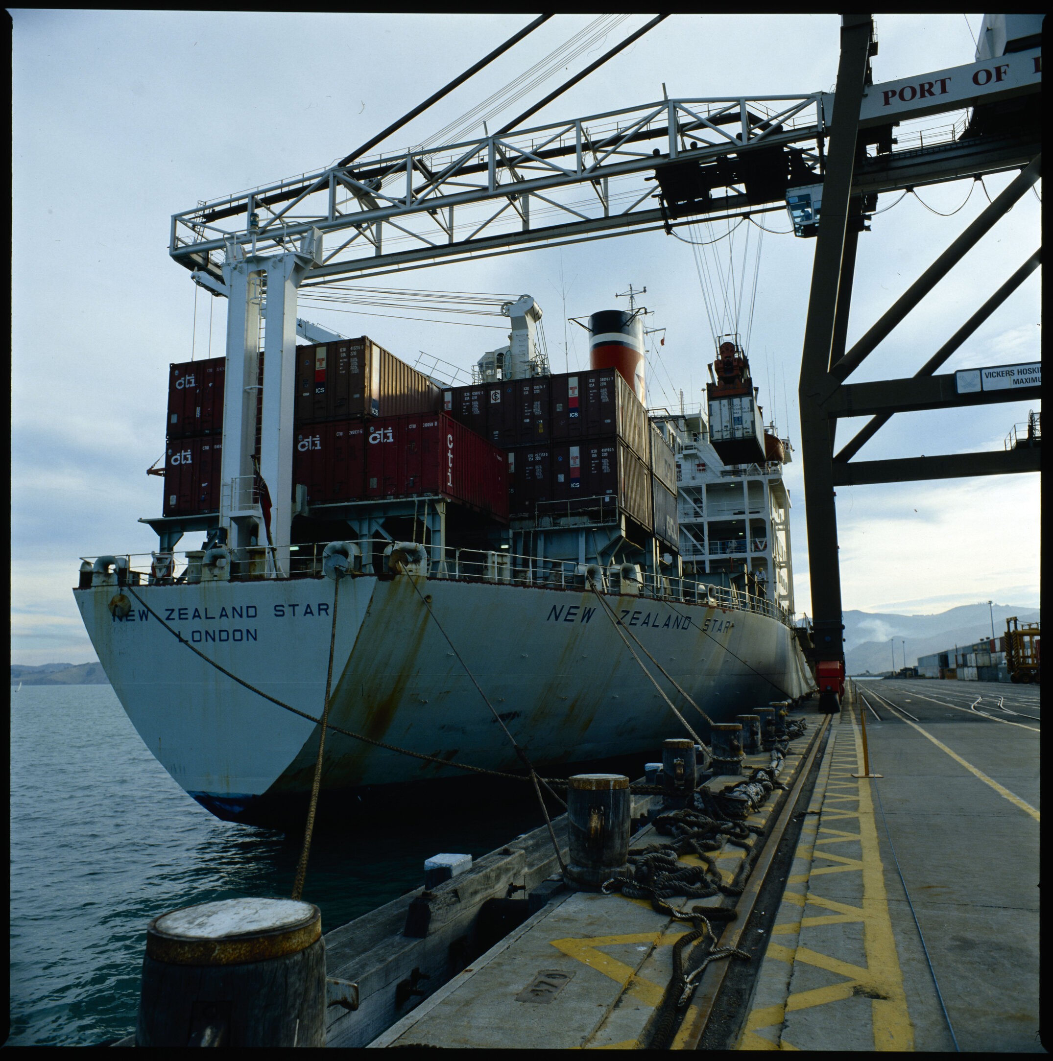 Lyttelton contiainer terminal, 1984 (11)