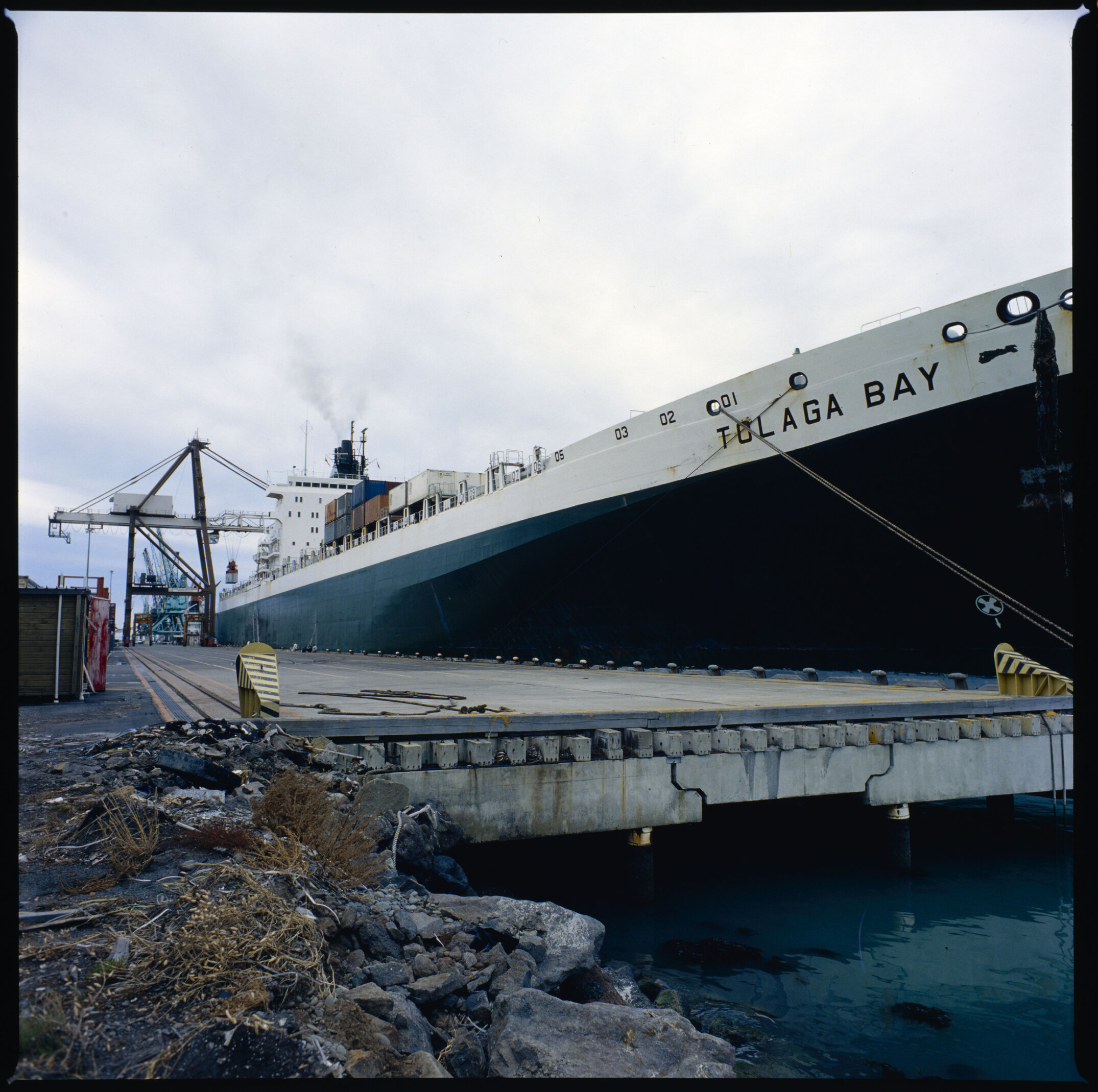 Lyttelton contiainer terminal, 1984 (12)