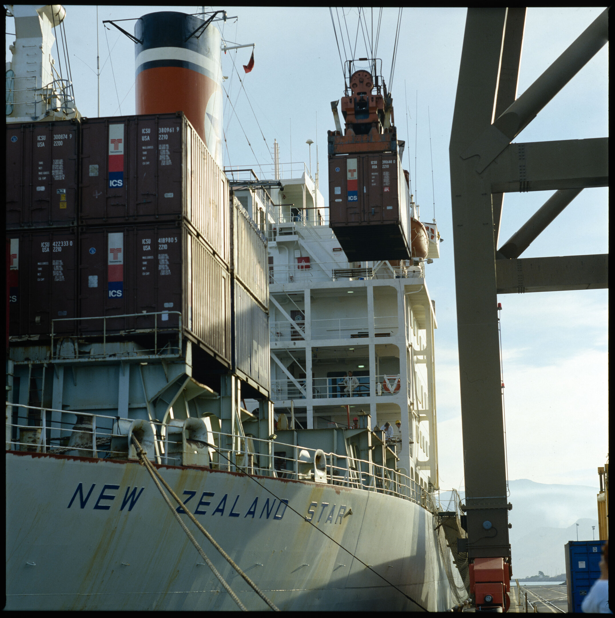 Lyttelton contiainer terminal, 1984 (10)