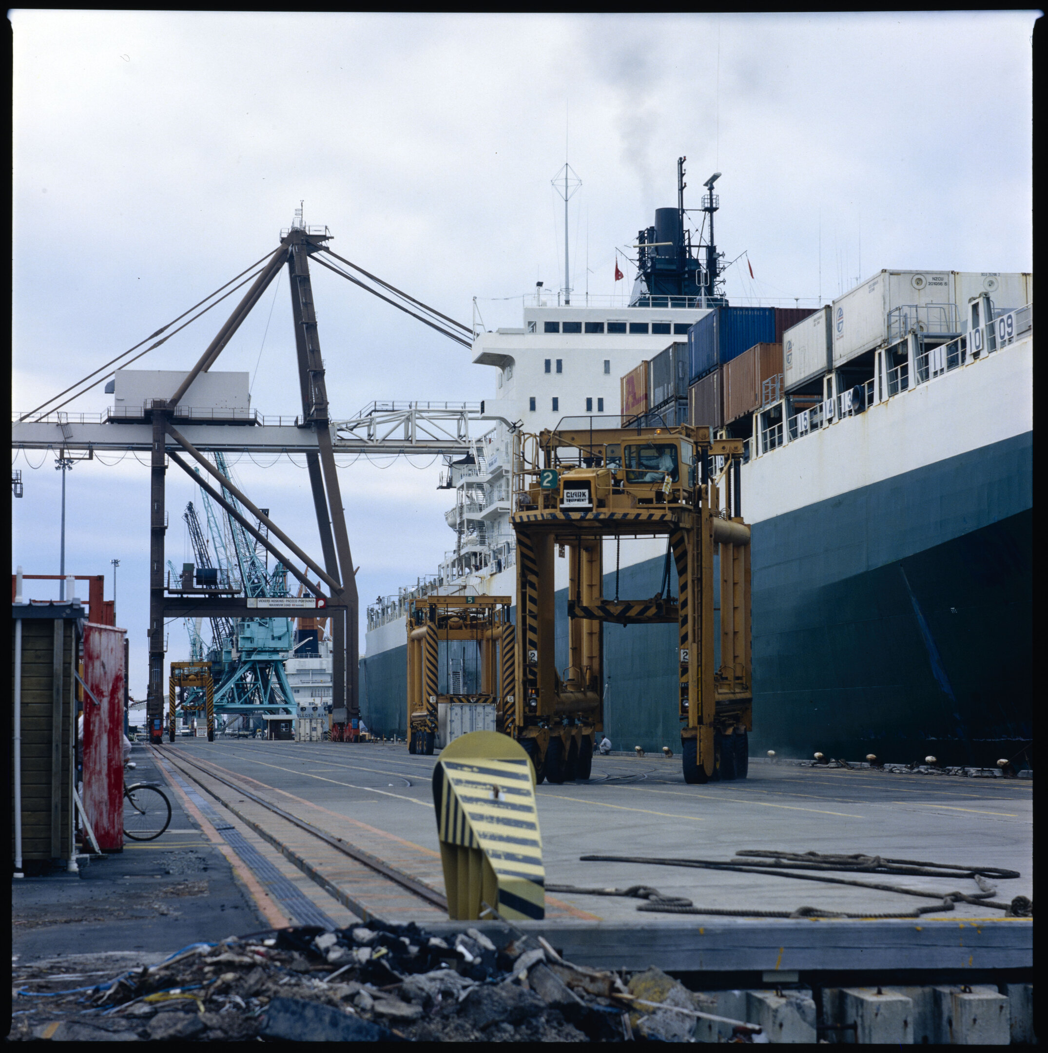 Lyttelton contiainer terminal, 1984 (13)