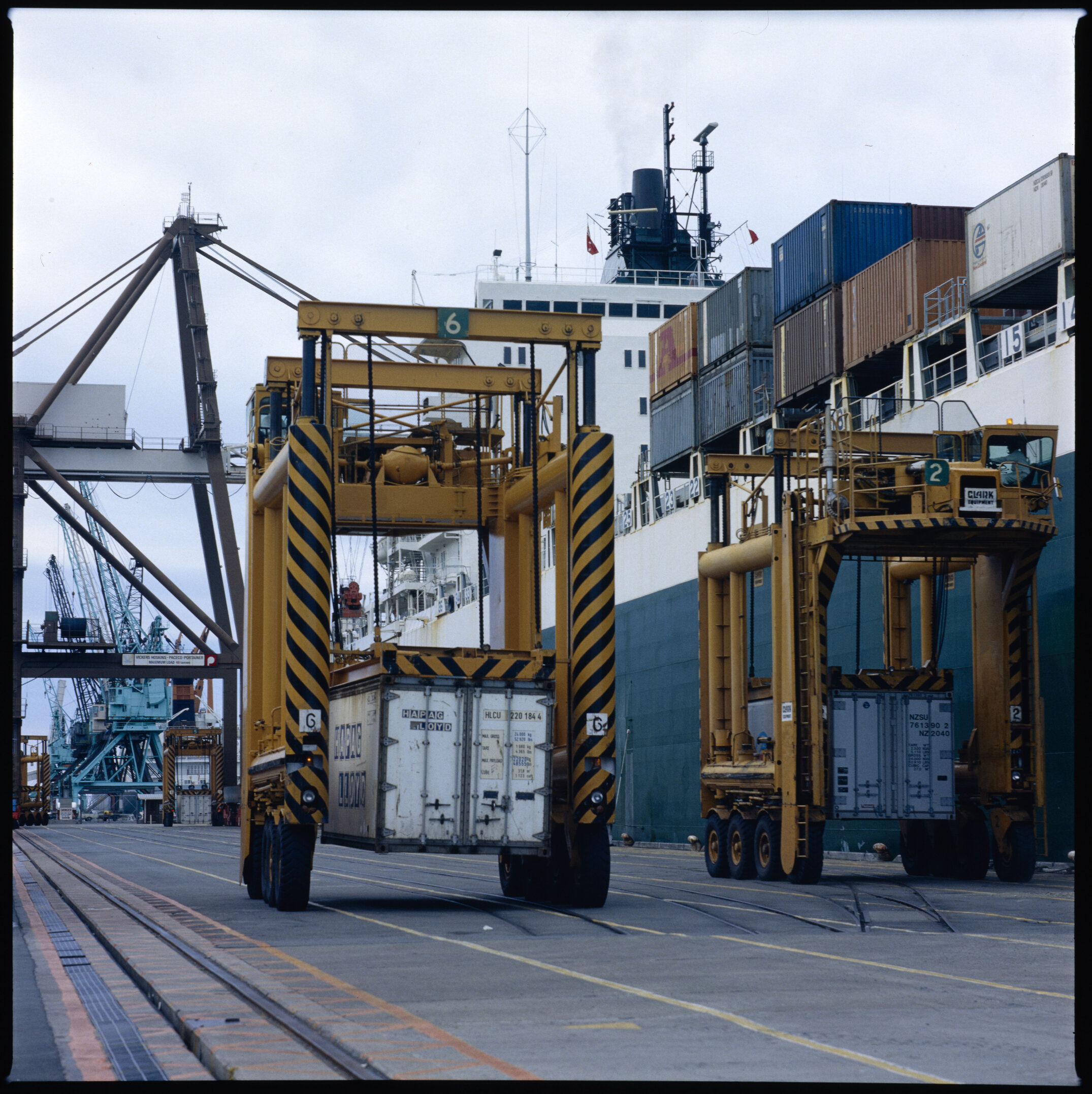 Lyttelton contiainer terminal, 1984 (14)