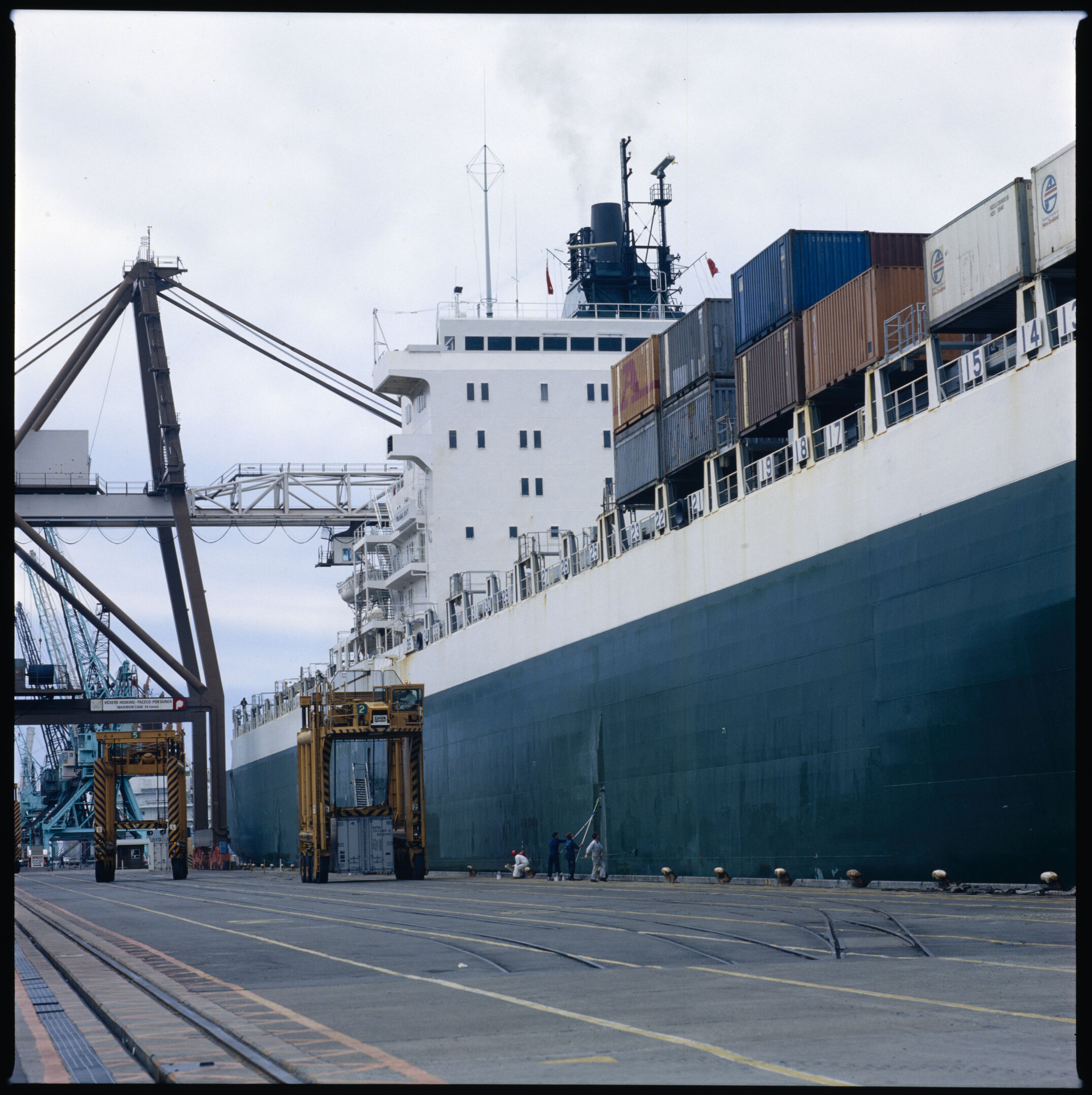 Lyttelton contiainer terminal, 1984 (15)