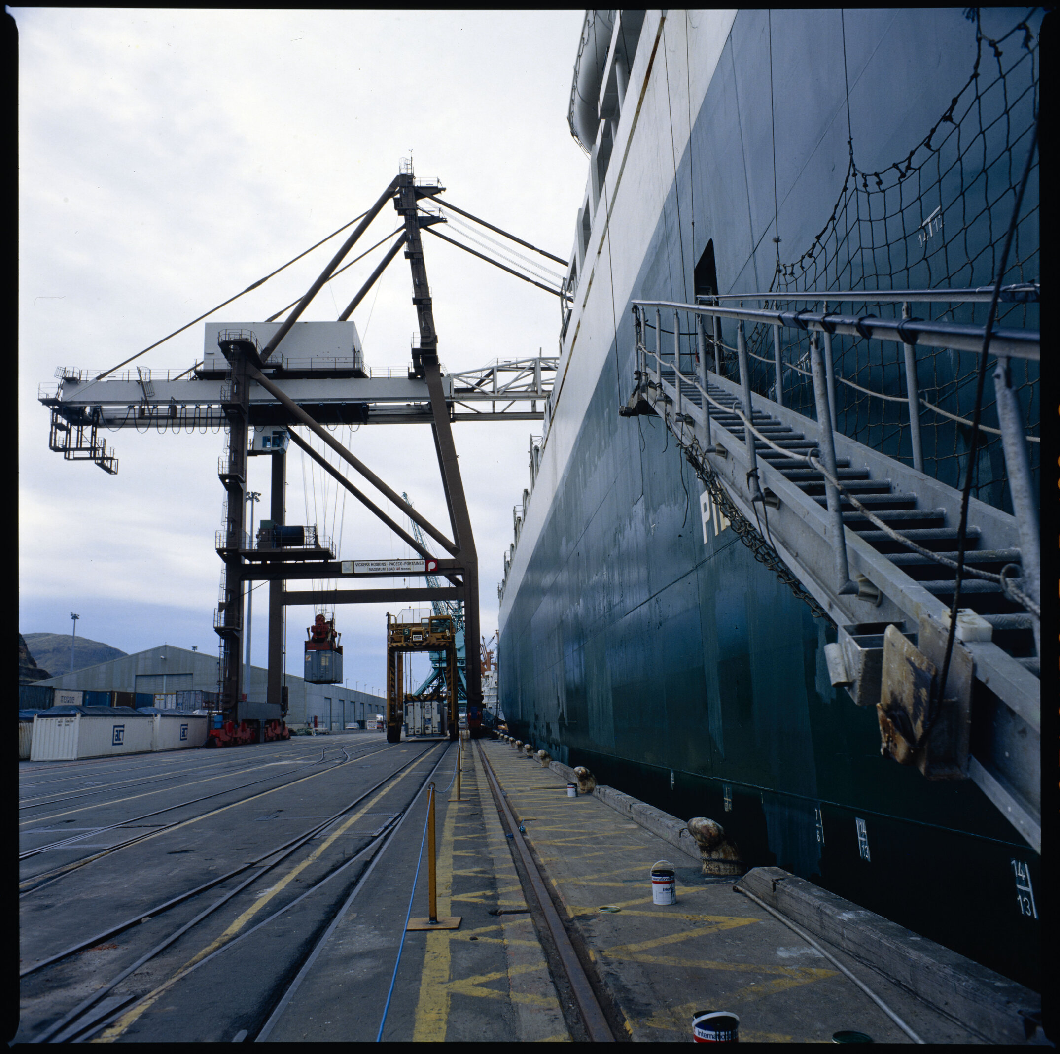 Lyttelton contiainer terminal, 1984 (16)