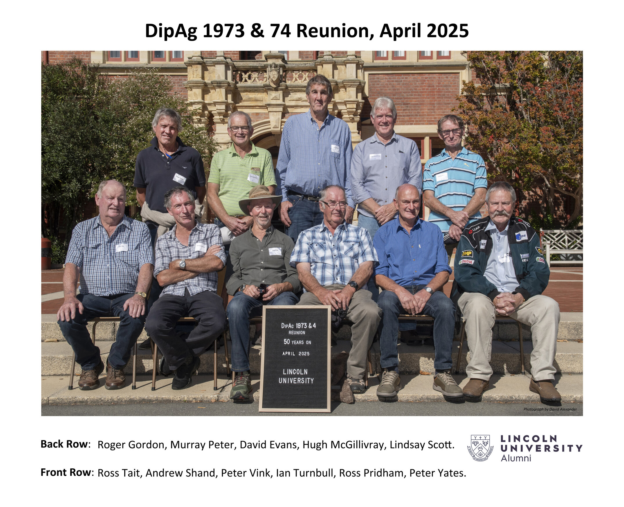DipAg 1973 &amp; 74 Reunion, April 2025