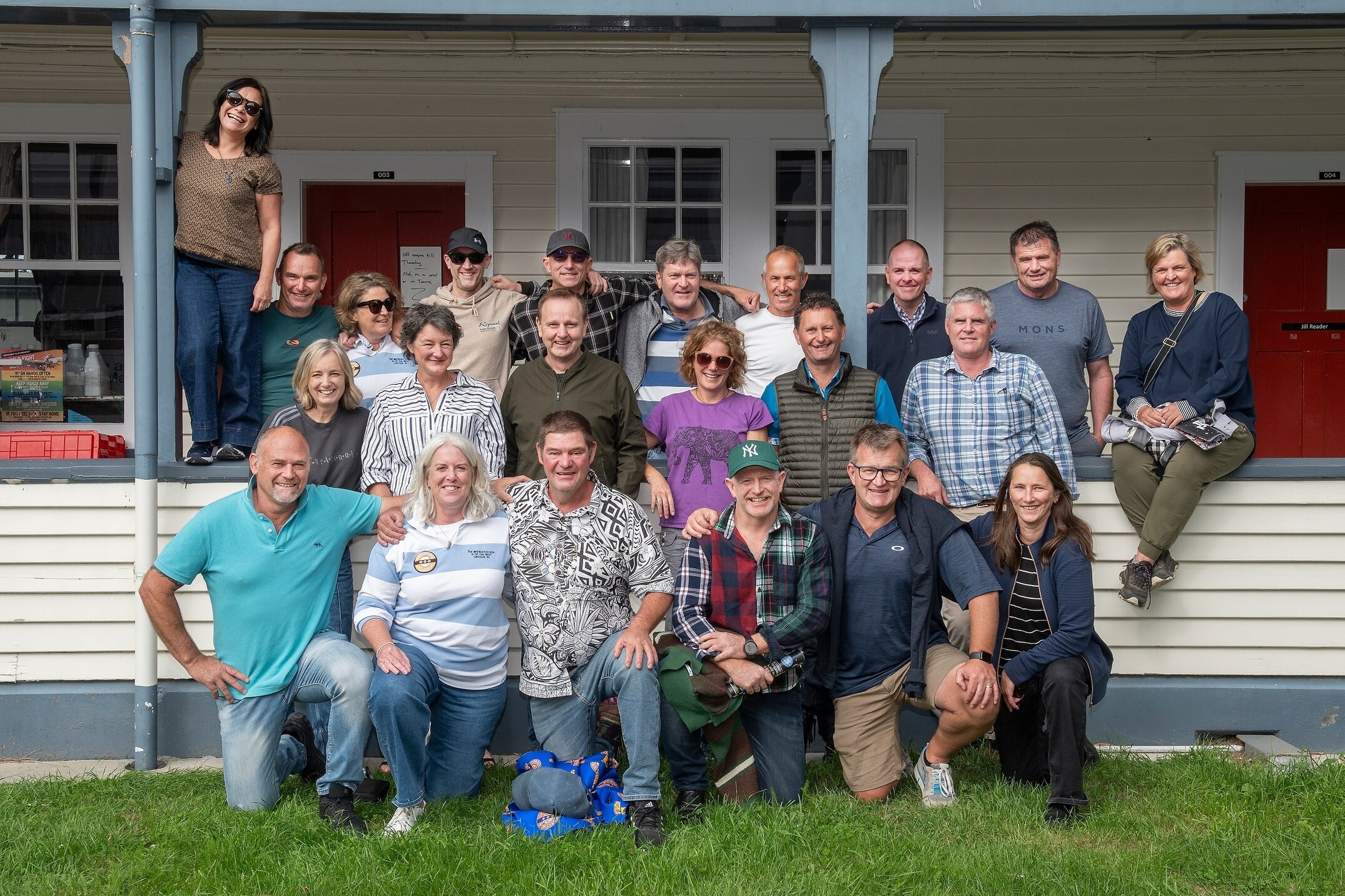 Orchard Hall residents of 1991 Reunion