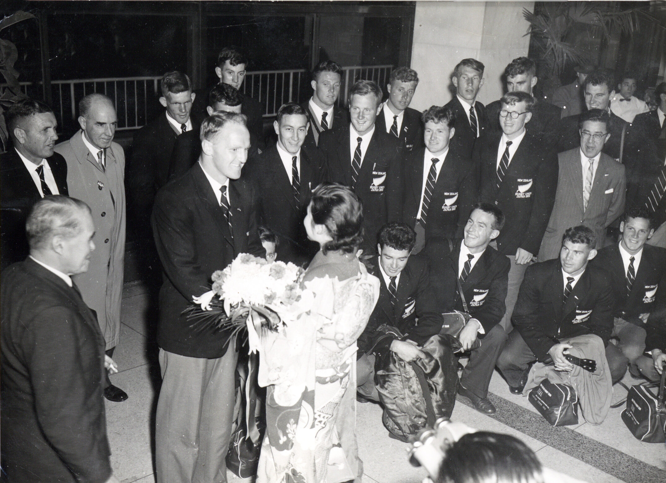 1958 NZ Rugby Team Japan Tour -1