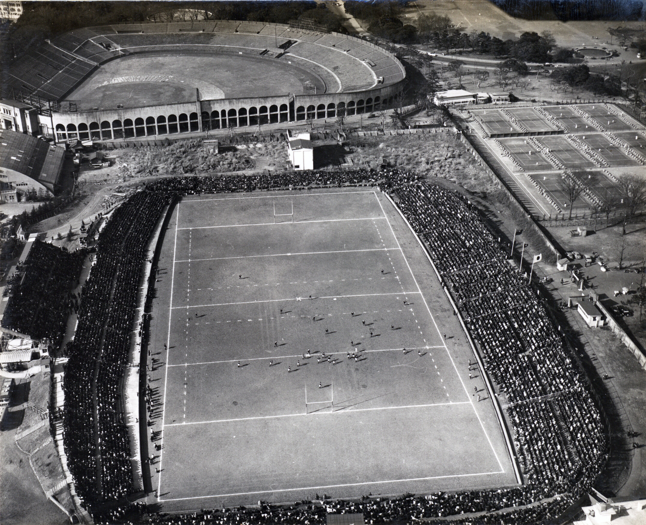 The Prince Chichibu Memorial Stadium, 1958