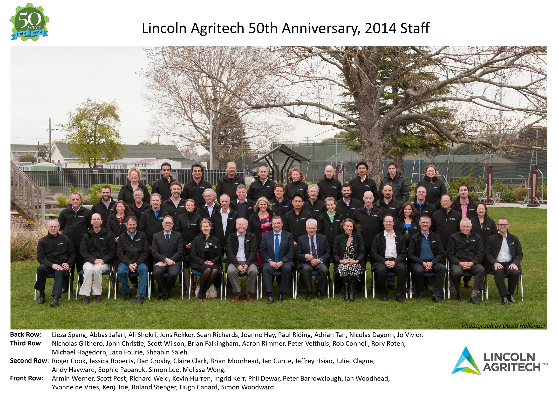 2014 Lincoln Agritech 50th Anniversary staff group 02
