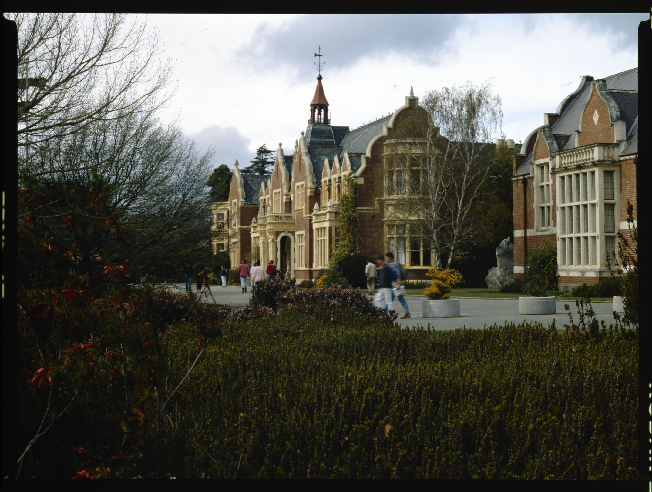 A view of Ivey Hall from the northwest, 1990s