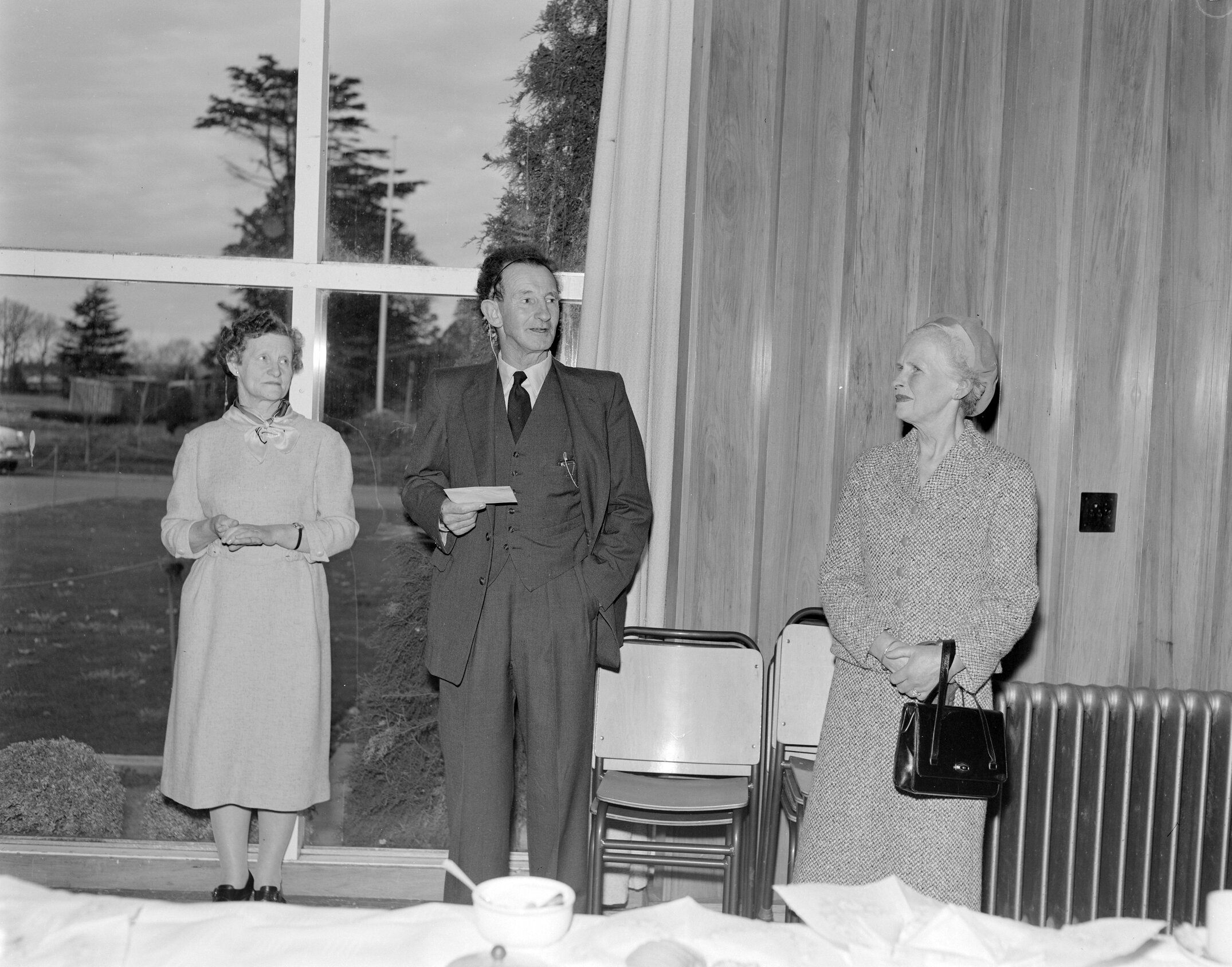 Function Honouring Dr and Mrs W. A. Johnston after Retirement, 1960 (Blackmore Neg5157)