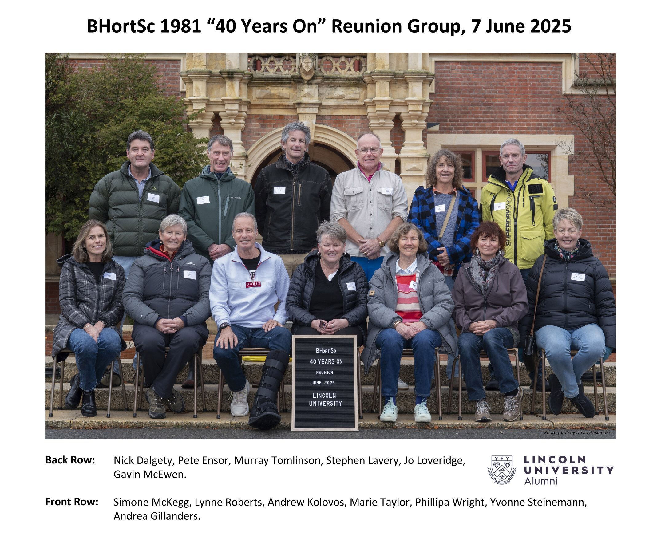 BHortSc 1981 &ldquo;40 Years On&rdquo; Reunion Group, 7 June 2025 