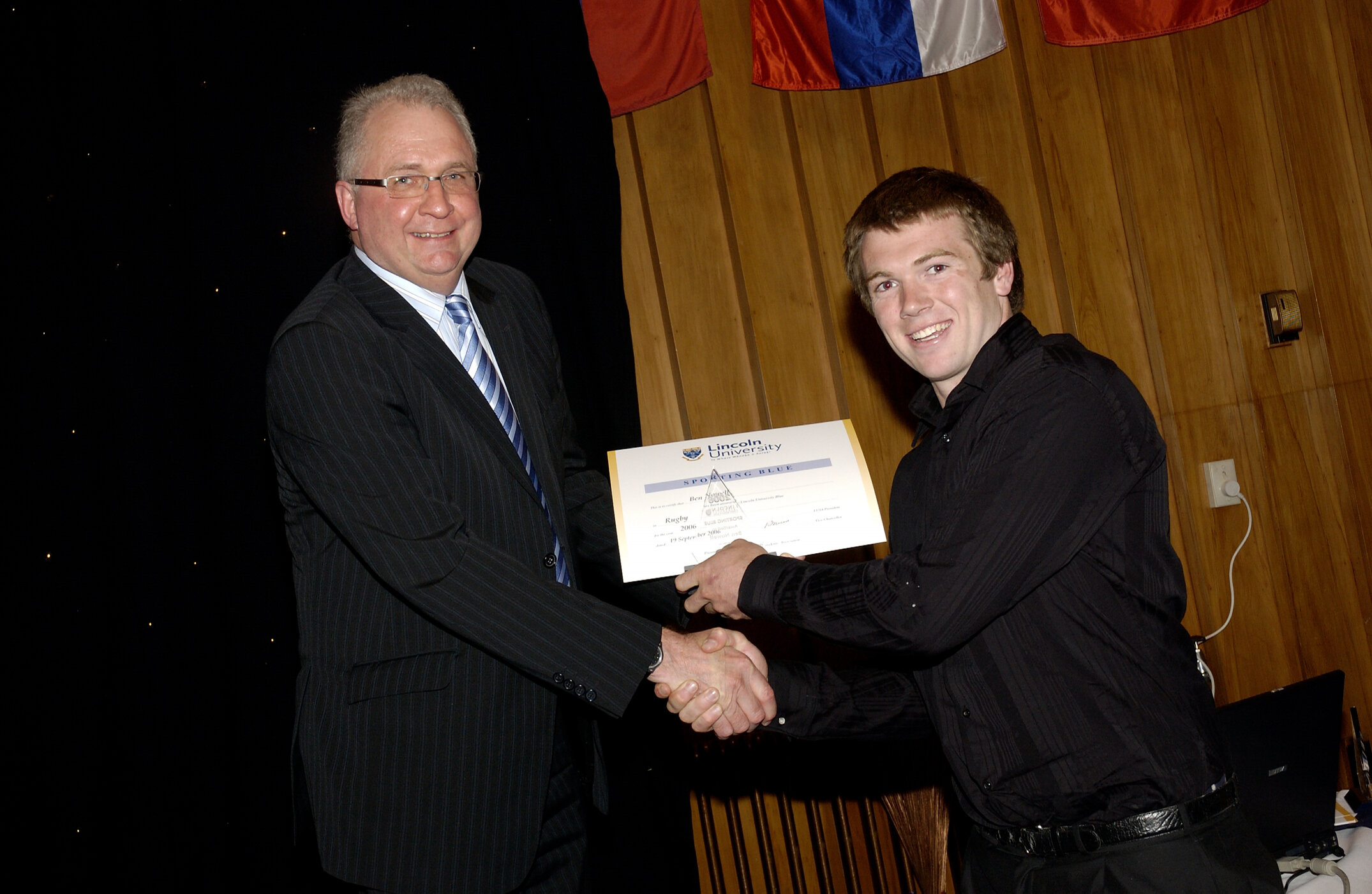 2006 LU Blues &amp; Golds Award
Rugby Sports Award, Ben Nowell