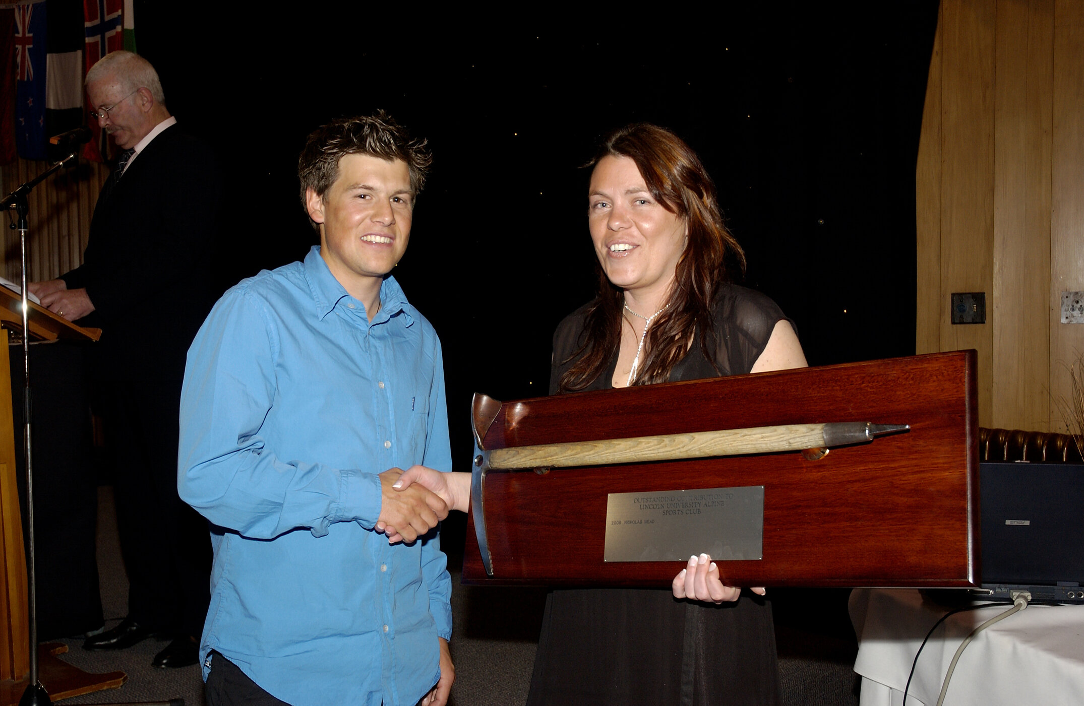 2006 LU Blues &amp; Golds Award
Outstanding Contribution to Lincoln University Alpine Sports Club, Nicholas Mead