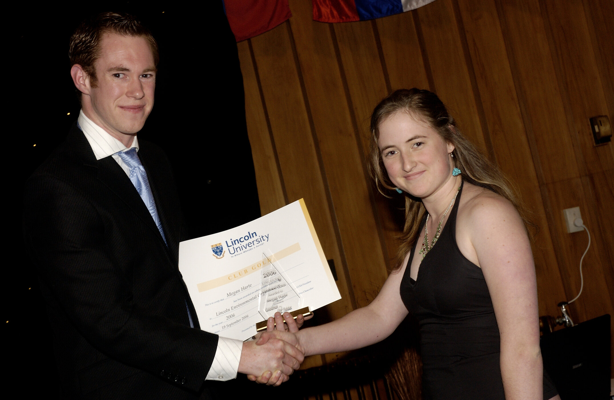 2006 LU Blues &amp; Golds Award 20
Cultural Gold Award, Megan Harte