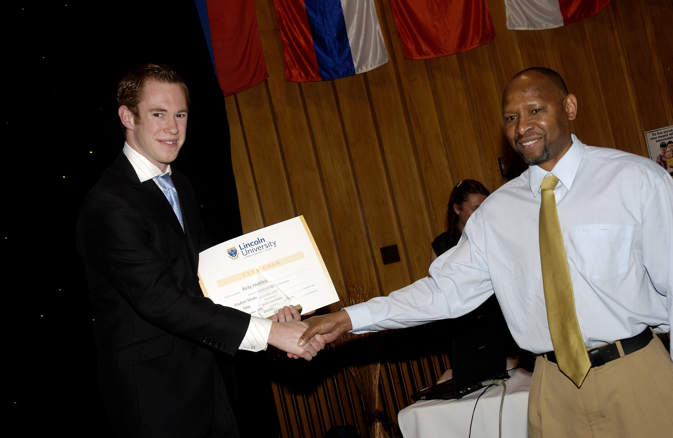 2006 LU Blues &amp; Golds Award 18
Cultural Gold Award, Ricky Madibela