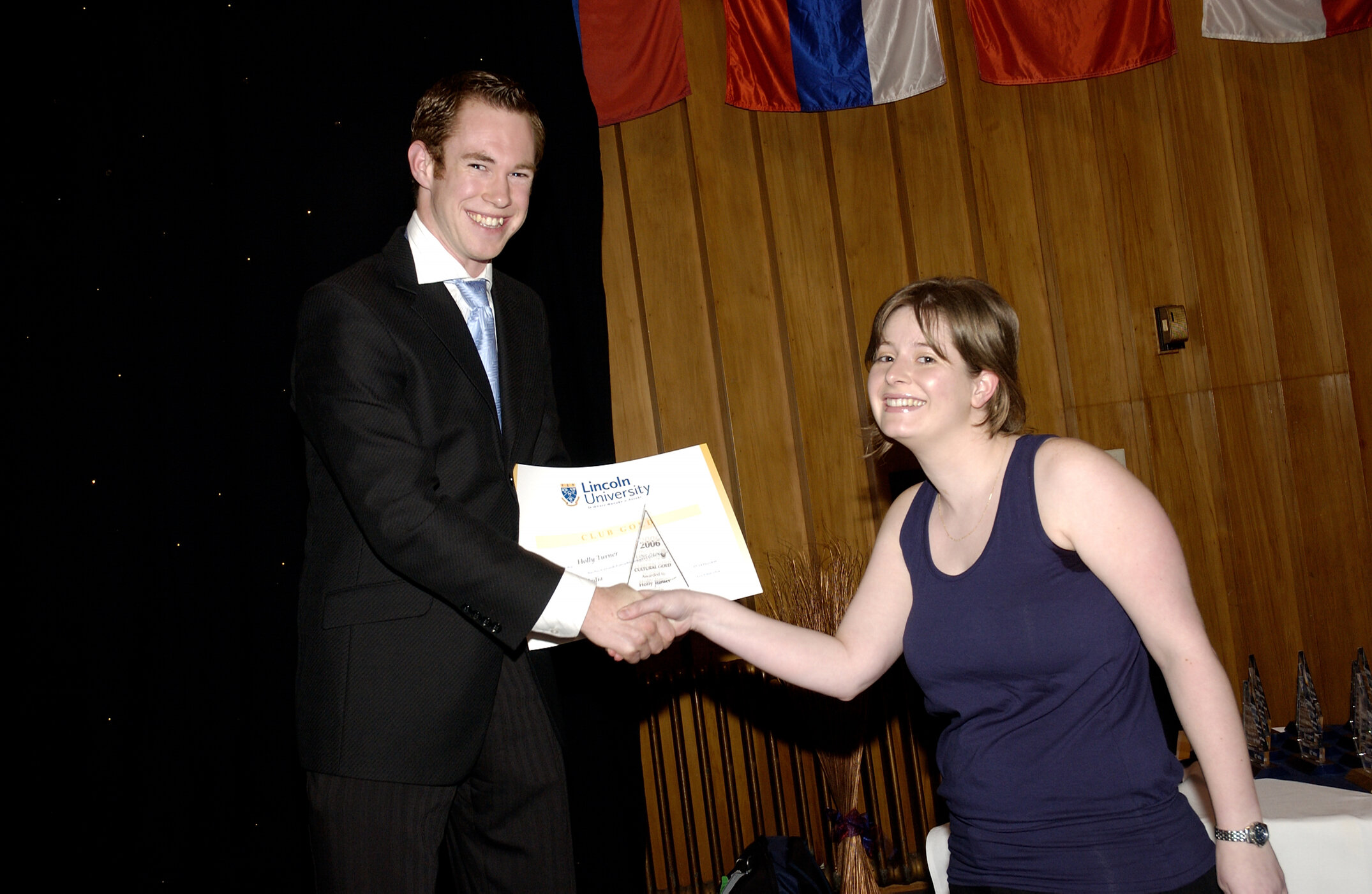 2006 LU Blues &amp; Golds Award 17
Cultural Gold Award, Holly Turner