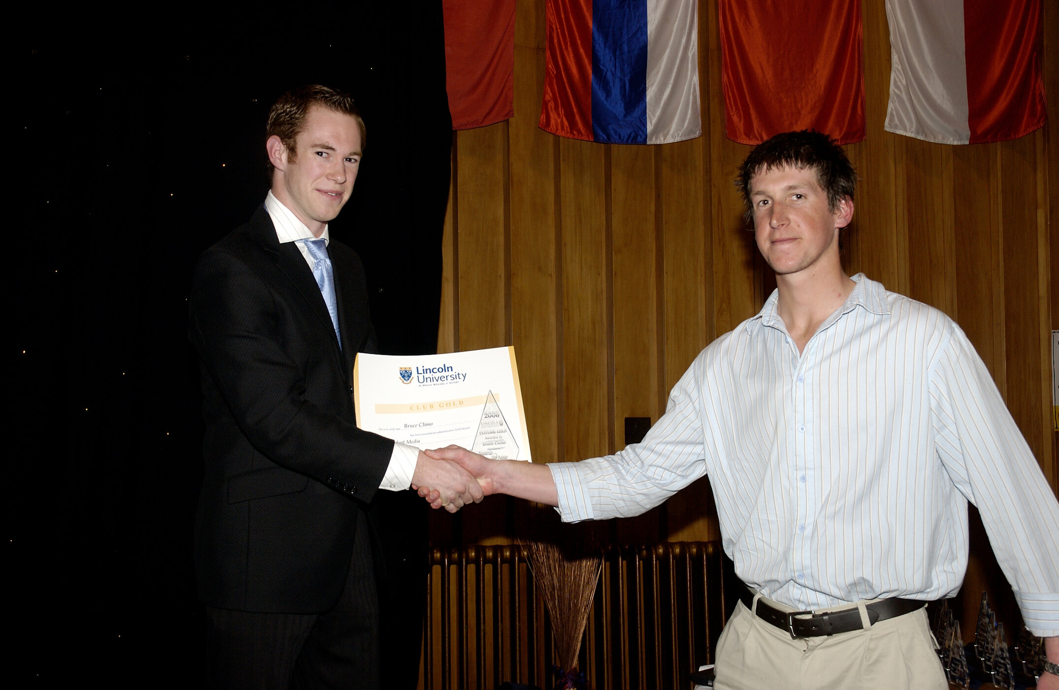 2006 LU Blues &amp; Golds Award 11
Club Gold (Cultural Gold) Award, Bruce Climo