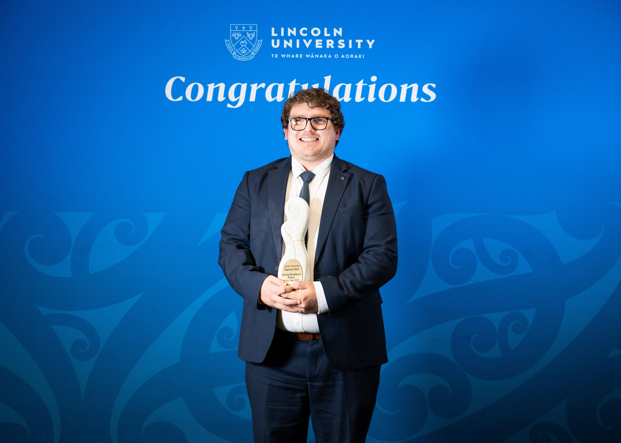 2025 Blues and Gold Awards: Supreme Gold Awards, Service Excellence Person of the Year, Cam Holms