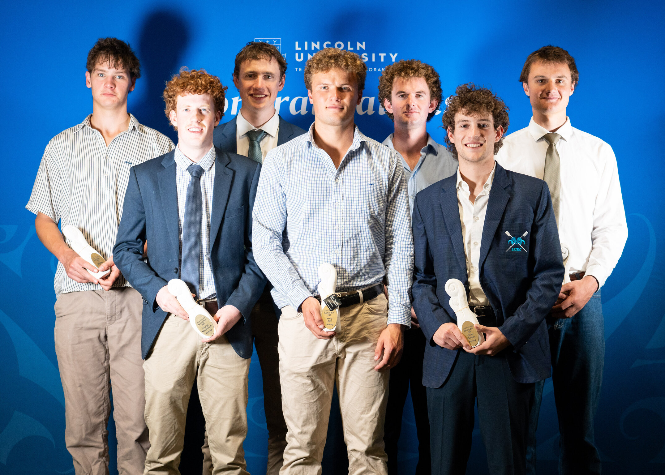 2025 Blues and Golds Awards: Sporting Blue winners group