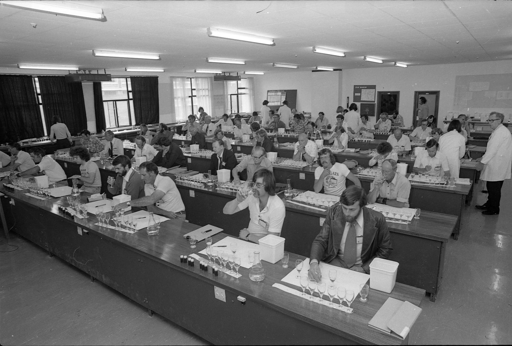 Wine Tasting Laboratory Session, Lincoln College, 22 November 1978 02