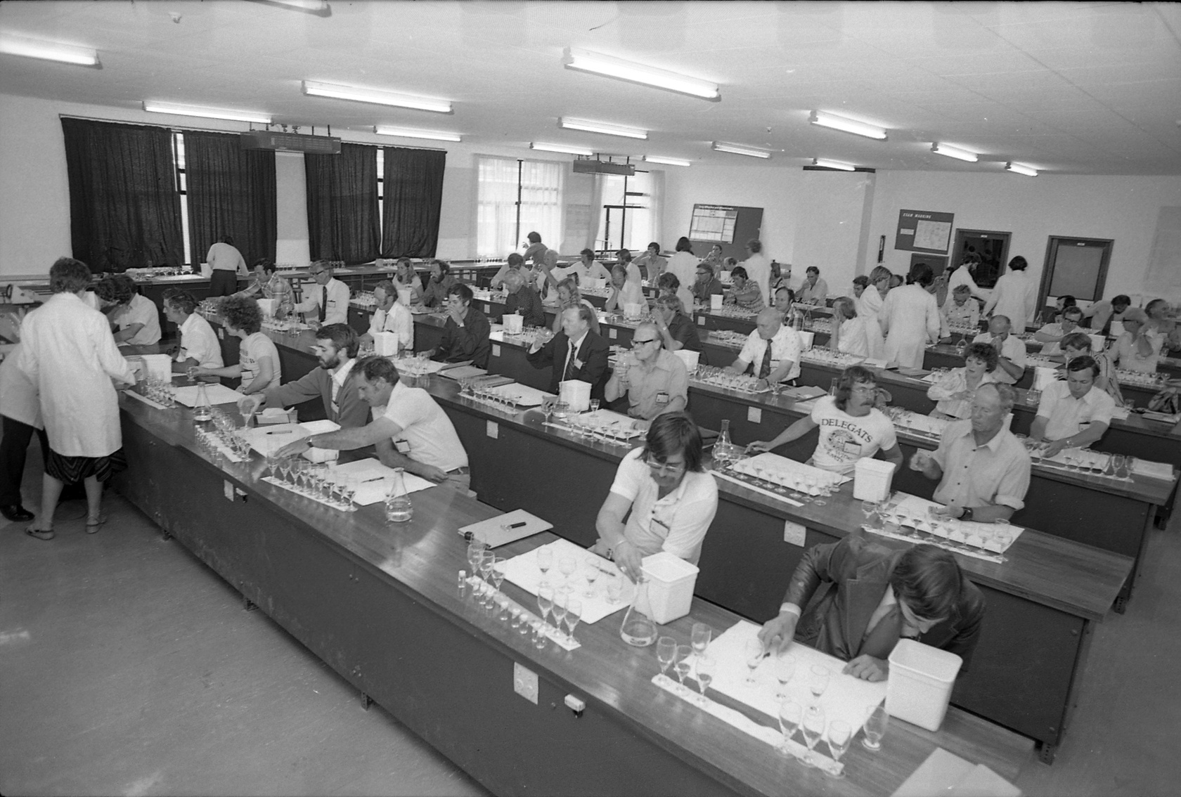 Wine Tasting Laboratory Session, Lincoln College, 22 November 1978 03