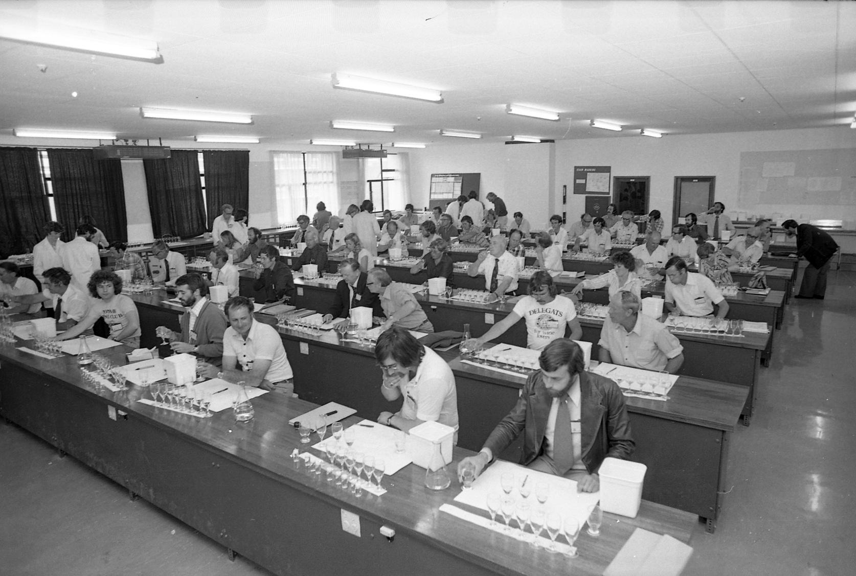 Wine Tasting Laboratory Session, Lincoln College, 22 November 1978 04