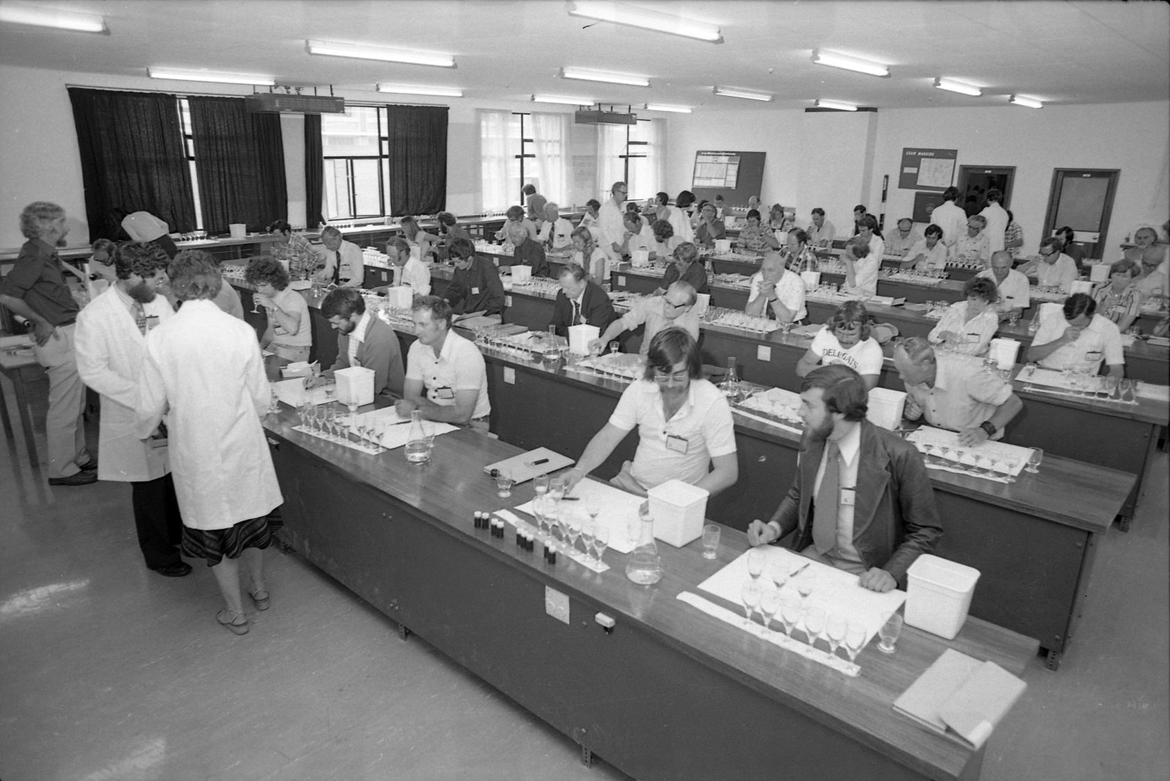 Wine Tasting Laboratory Session, Lincoln College, 22 November 1978 06