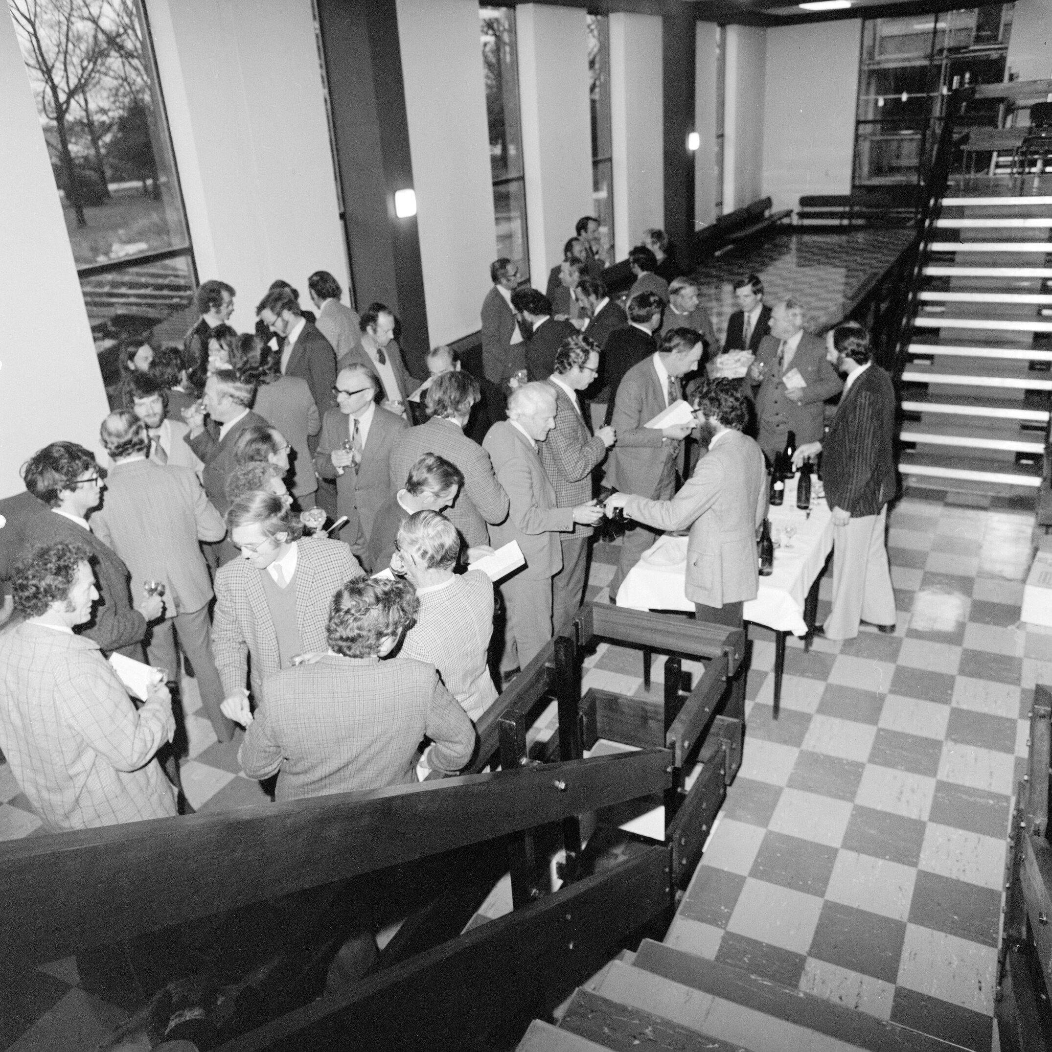 Lincoln College Wine Tasting, July 1975 02