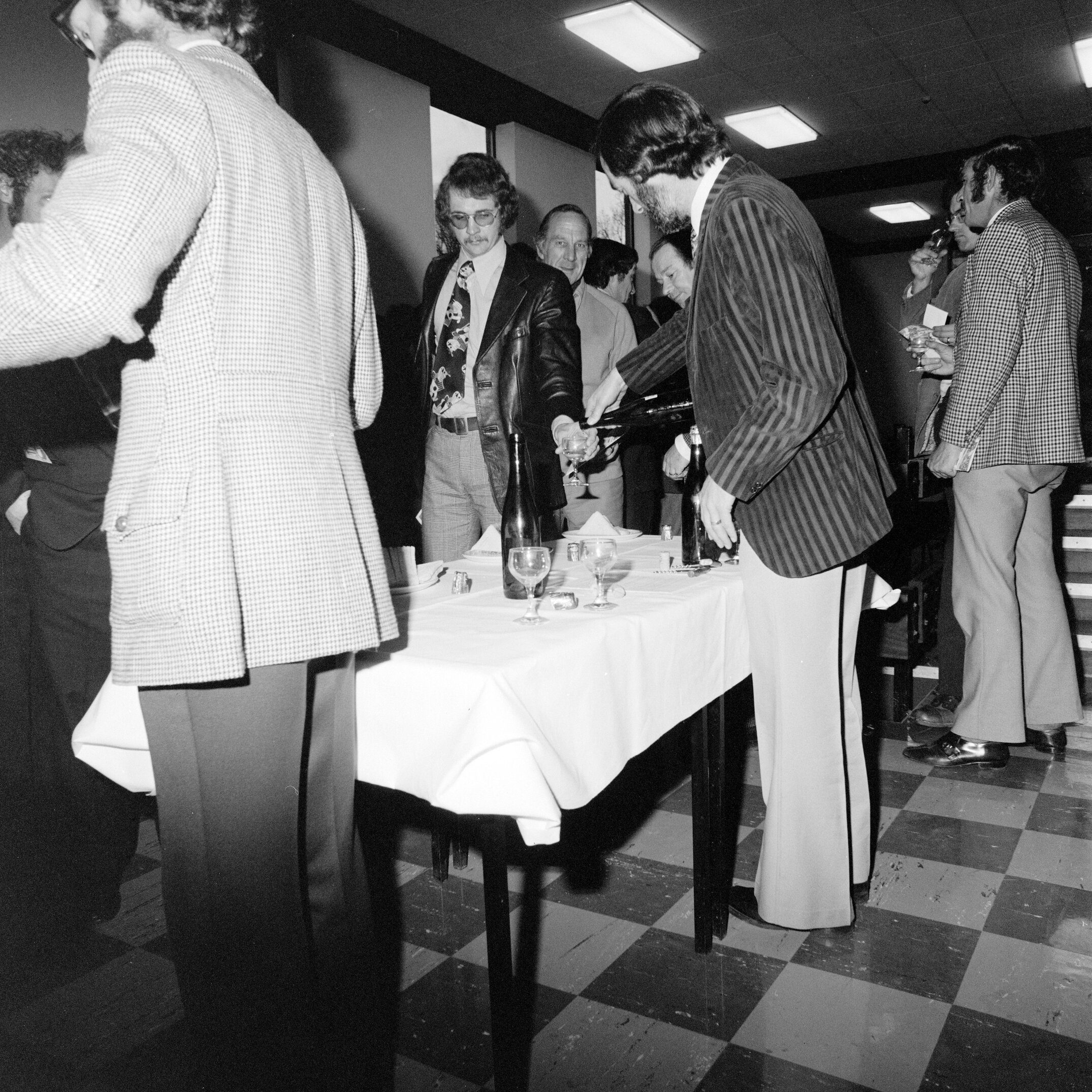 Lincoln College Wine Tasting, July 1975 04