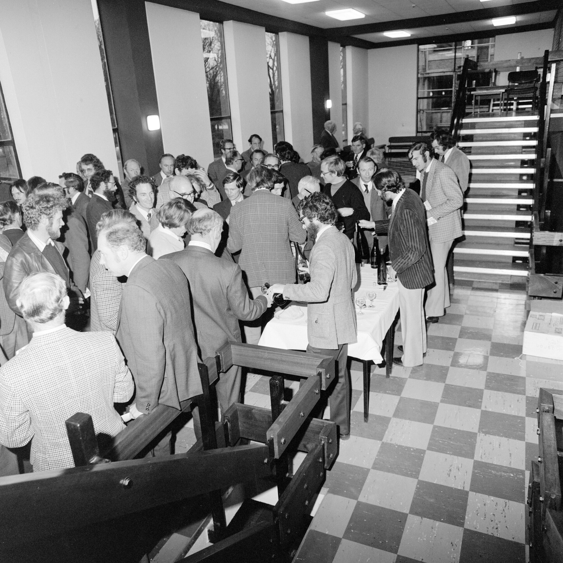 Lincoln College Wine Tasting, July 1975 03