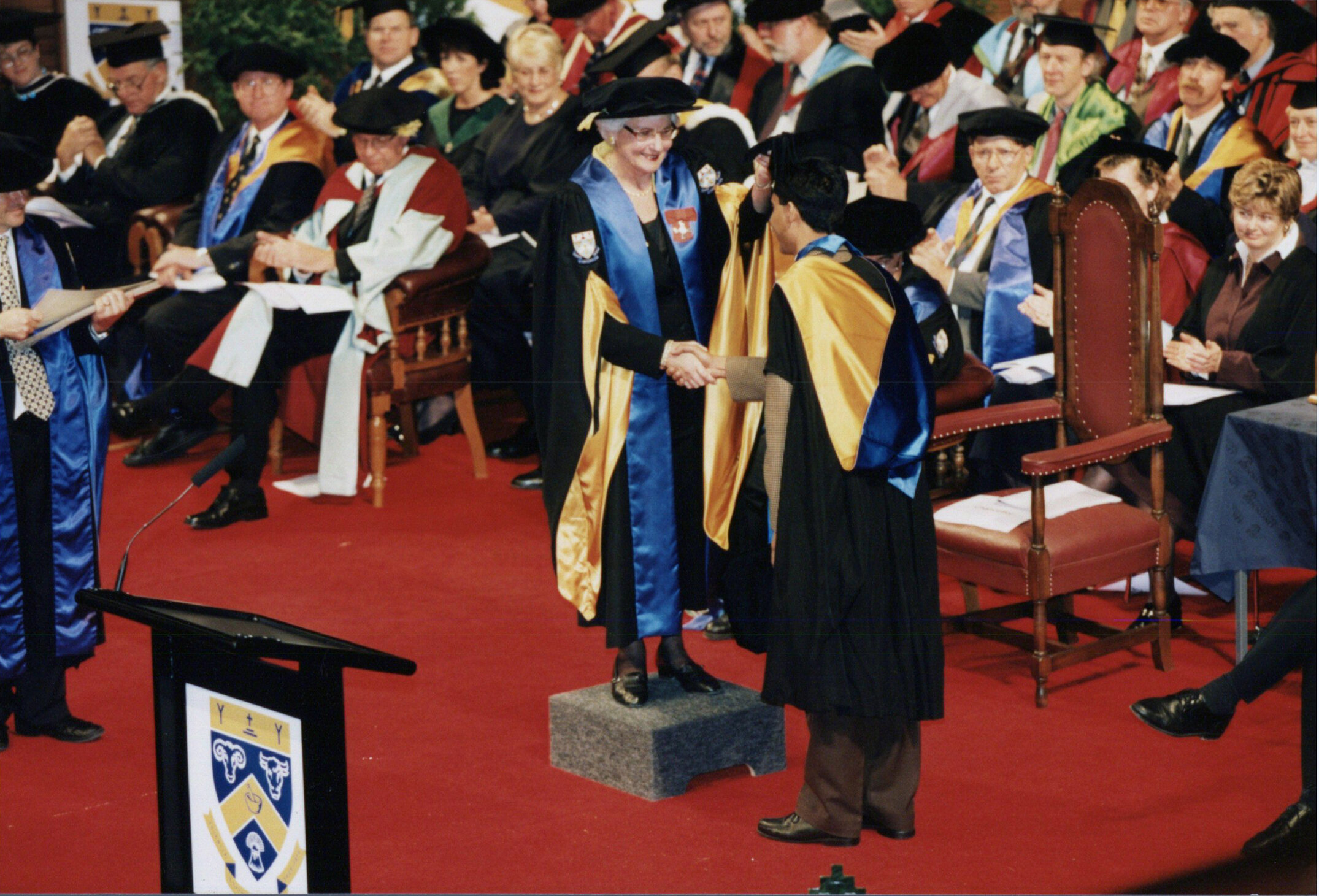 Graduation ceremony, 17 May 2000 017