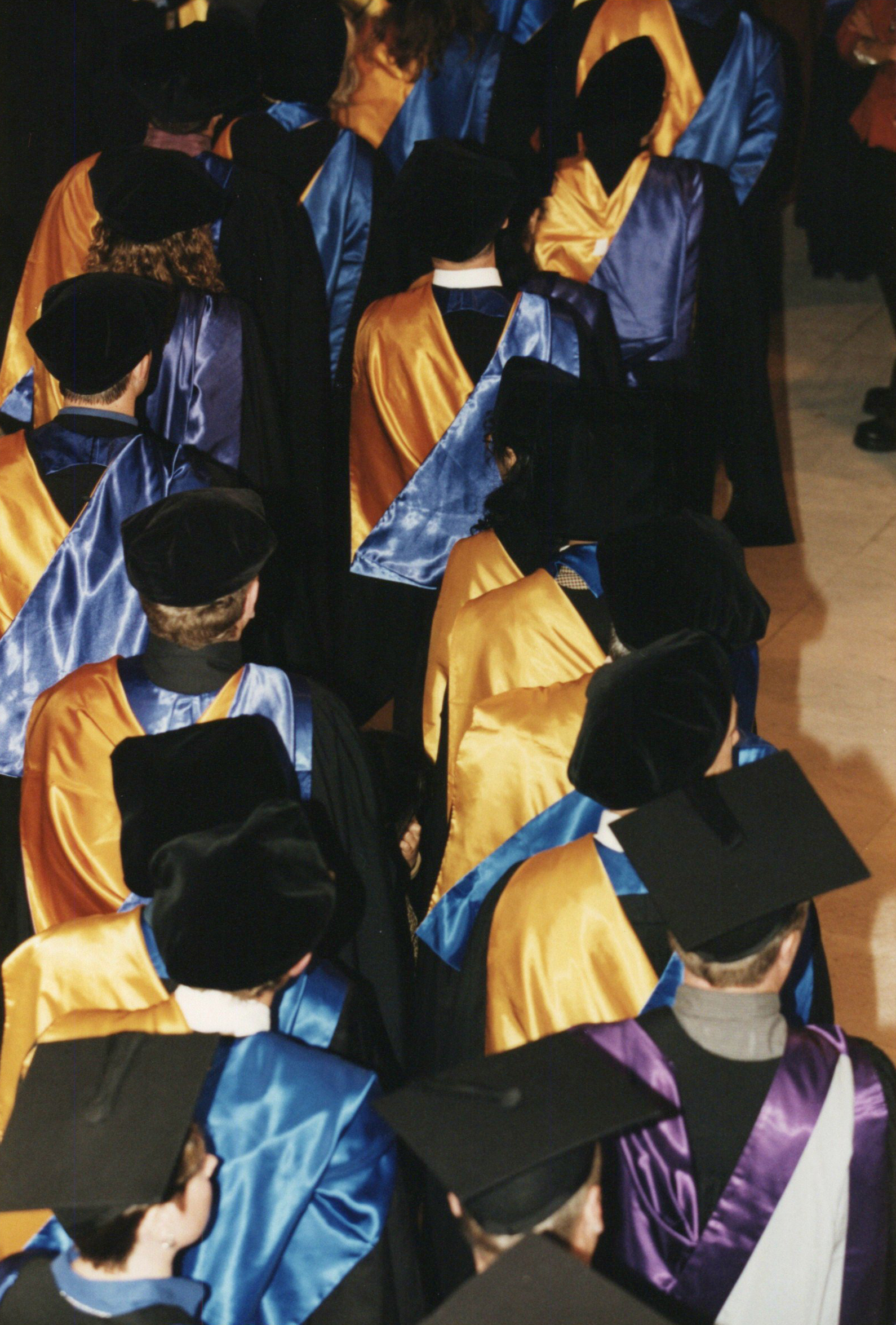 Graduation ceremony, 17 May 2000 019