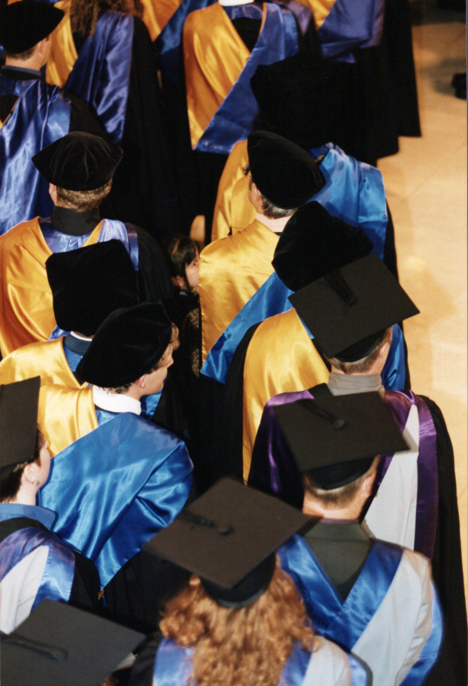 Graduation ceremony, 17 May 2000 020