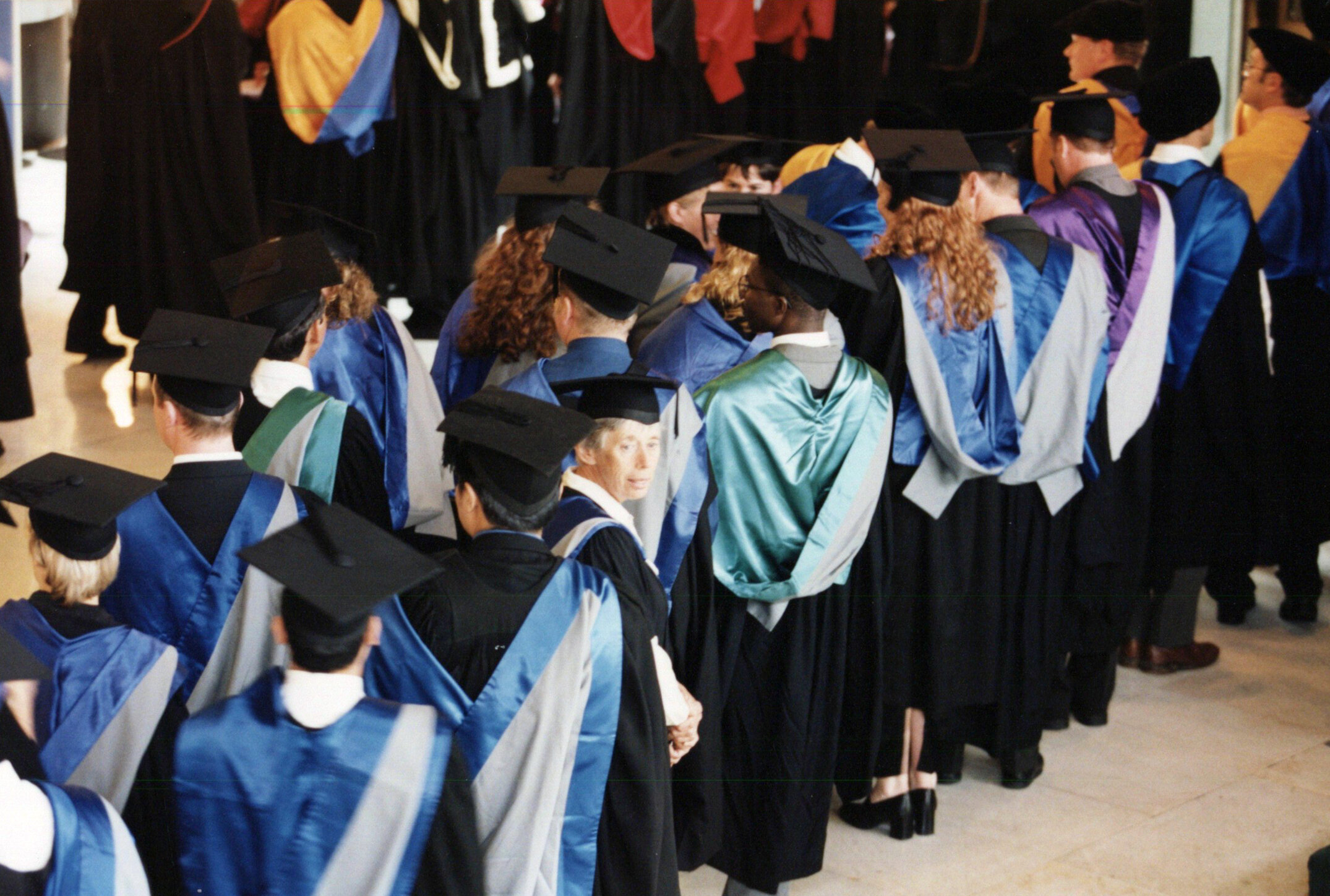 Graduation ceremony, 17 May 2000 066