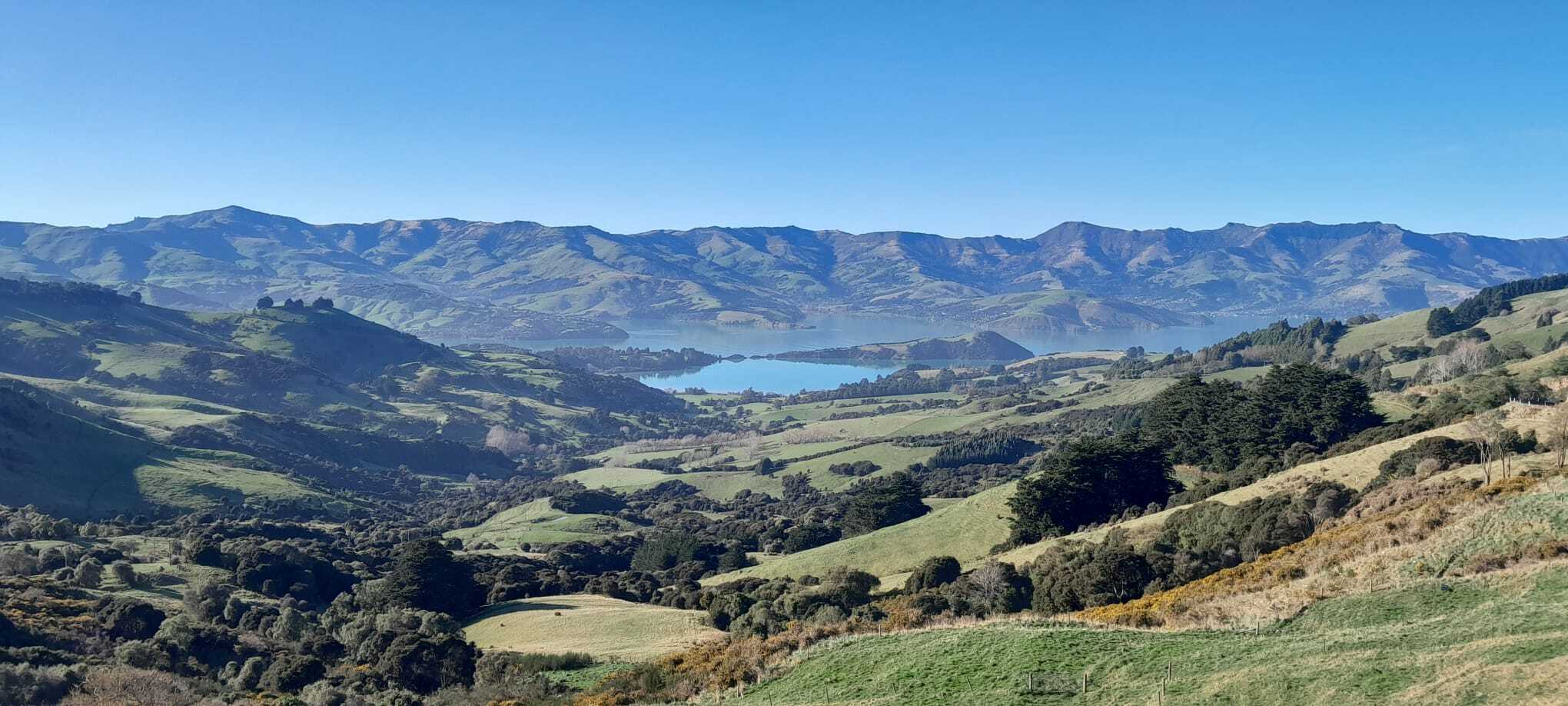 On the way to Akaroa