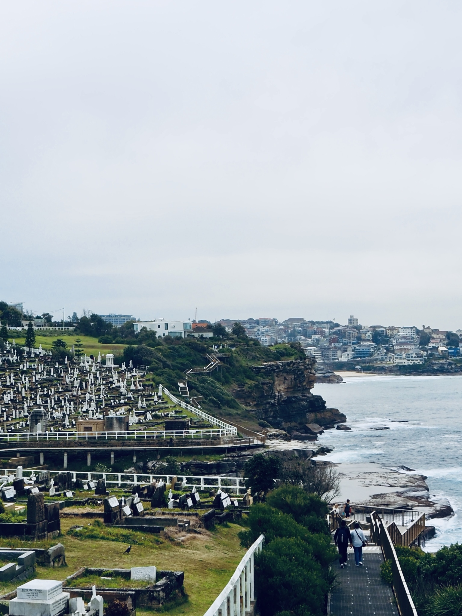 Sea of memory. Graves and the sea in Sydney coastal