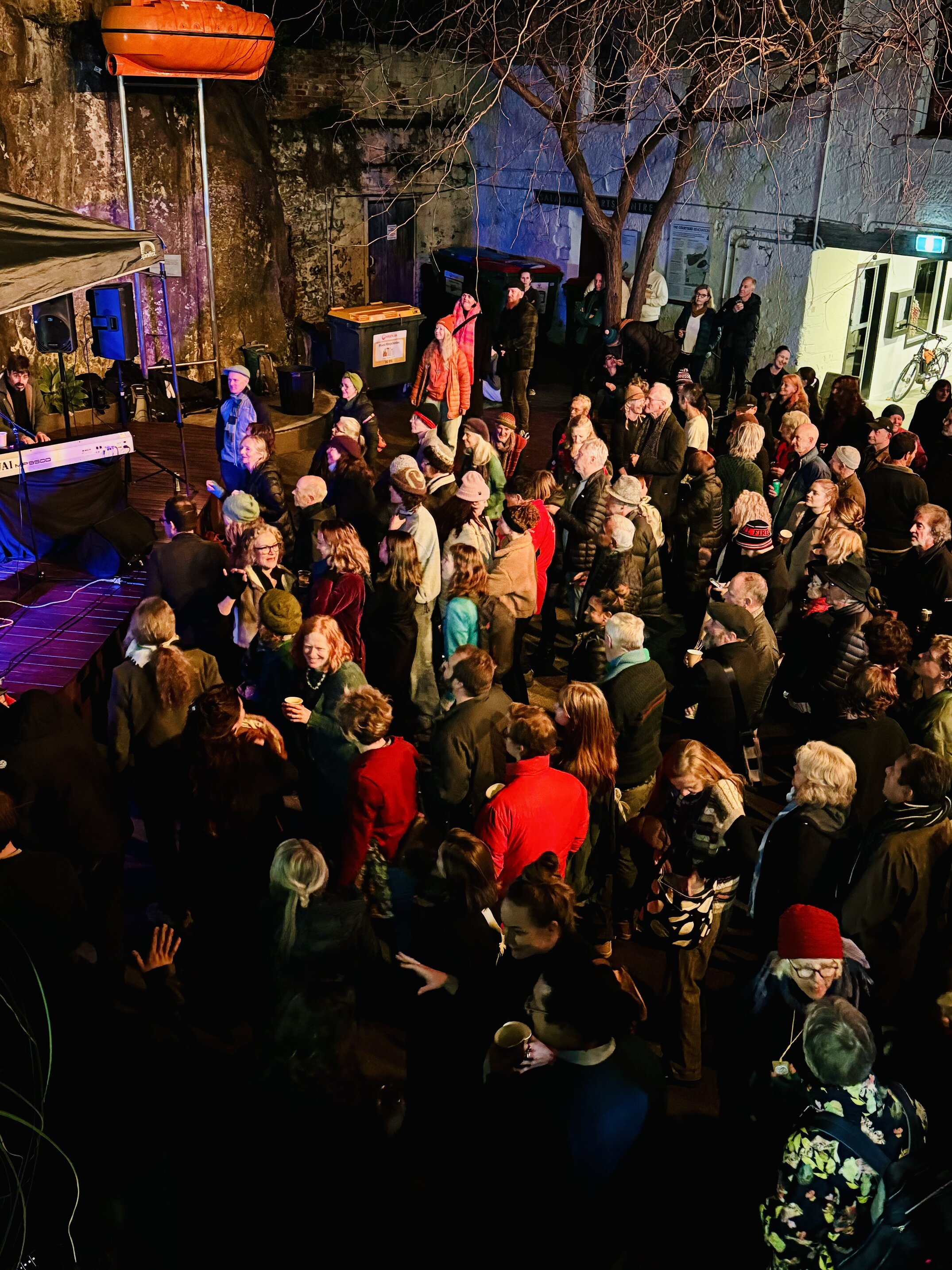 A Night Party in Hobart 