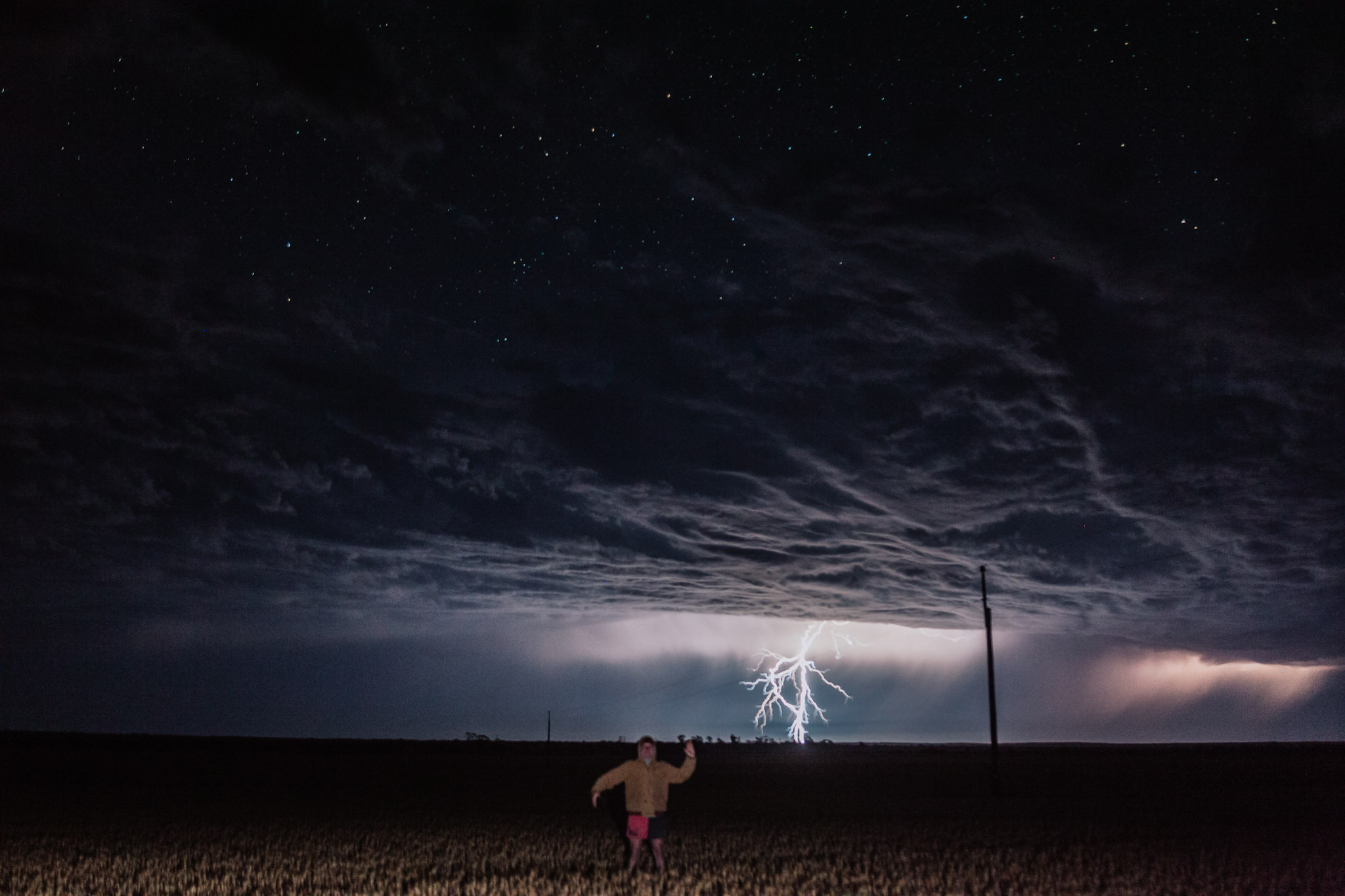 Glad my mate wasn&rsquo;t holding an Umbrella 