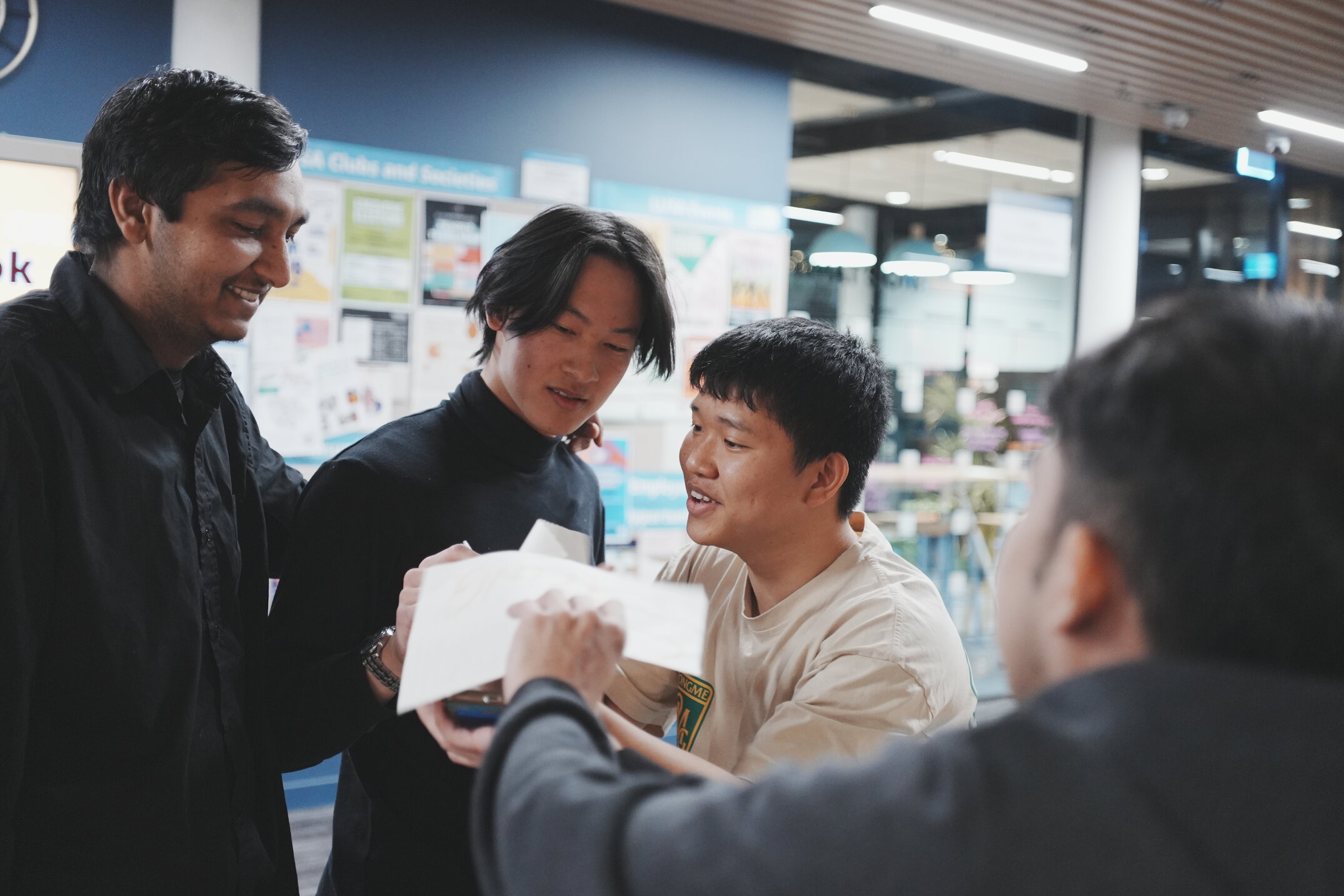 Music club night on campus