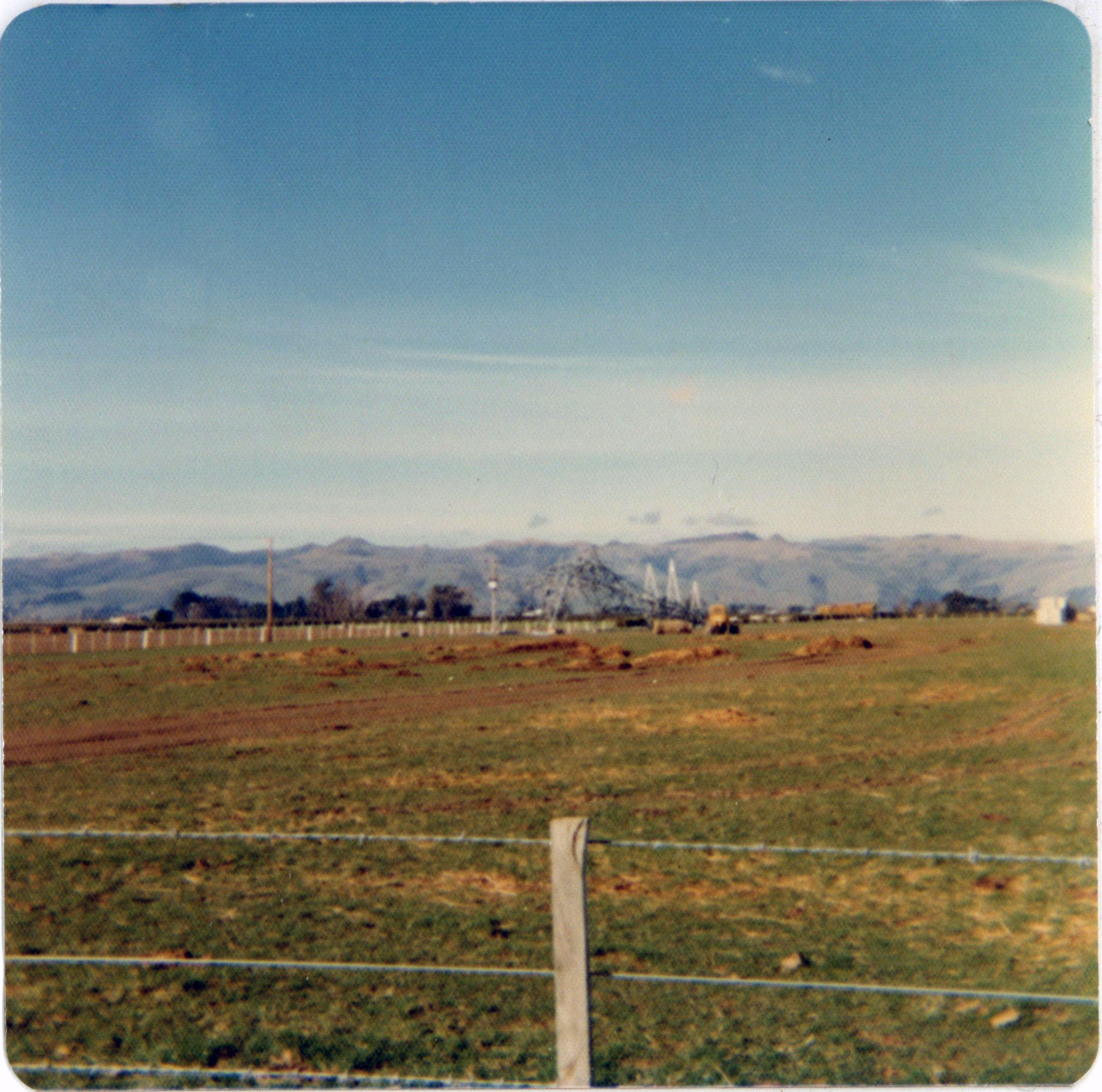 Landscape near Lincoln College, possibly Ashley Dene, 1974