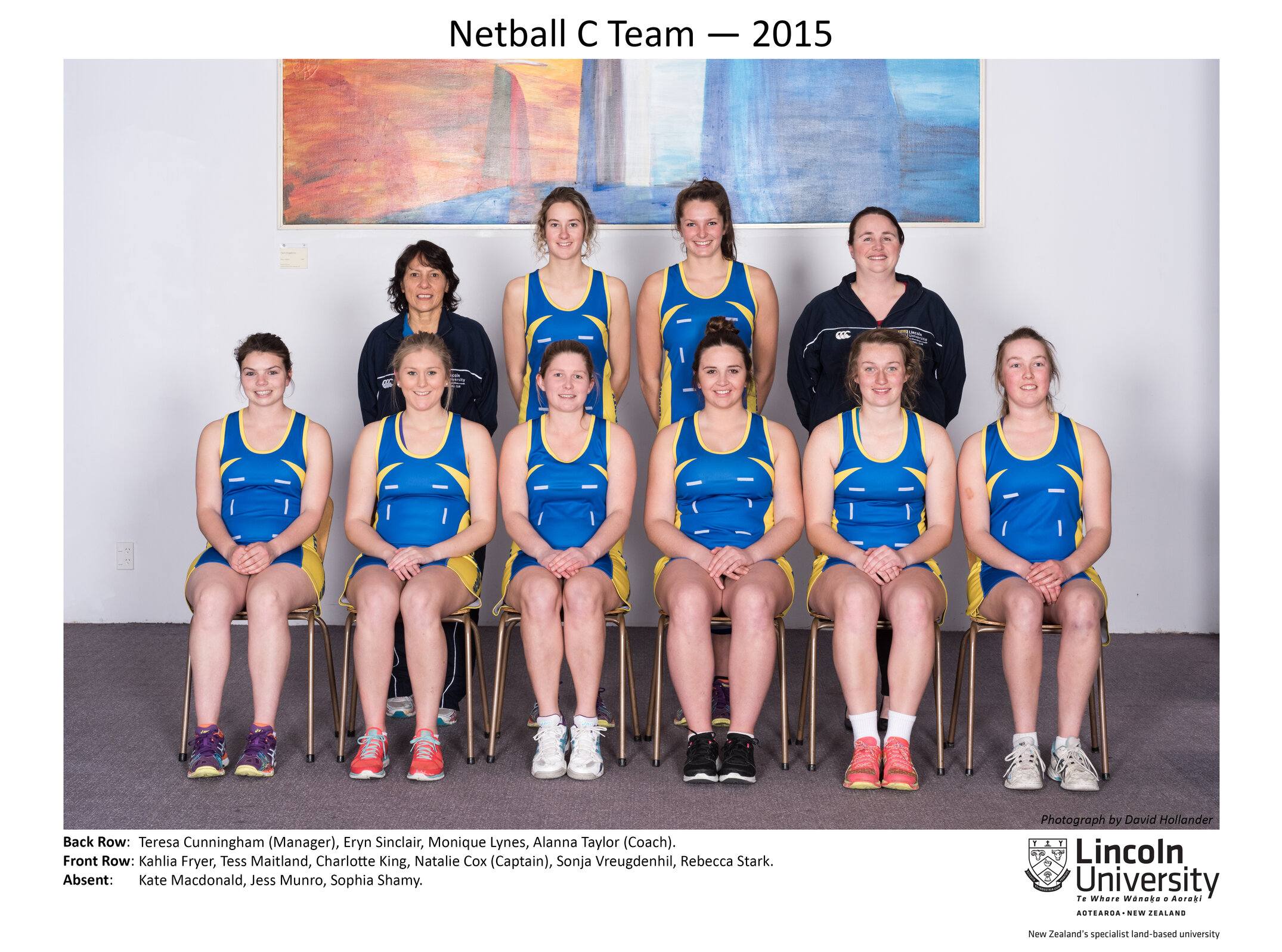2015 Netball C Team