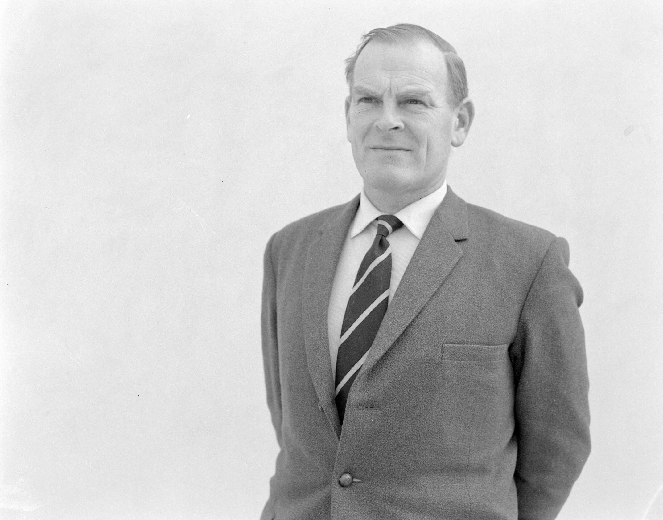 D. S Hart, Animal Science staff member 1949-1981 circa 1960 (Blackmore Neg 5224)