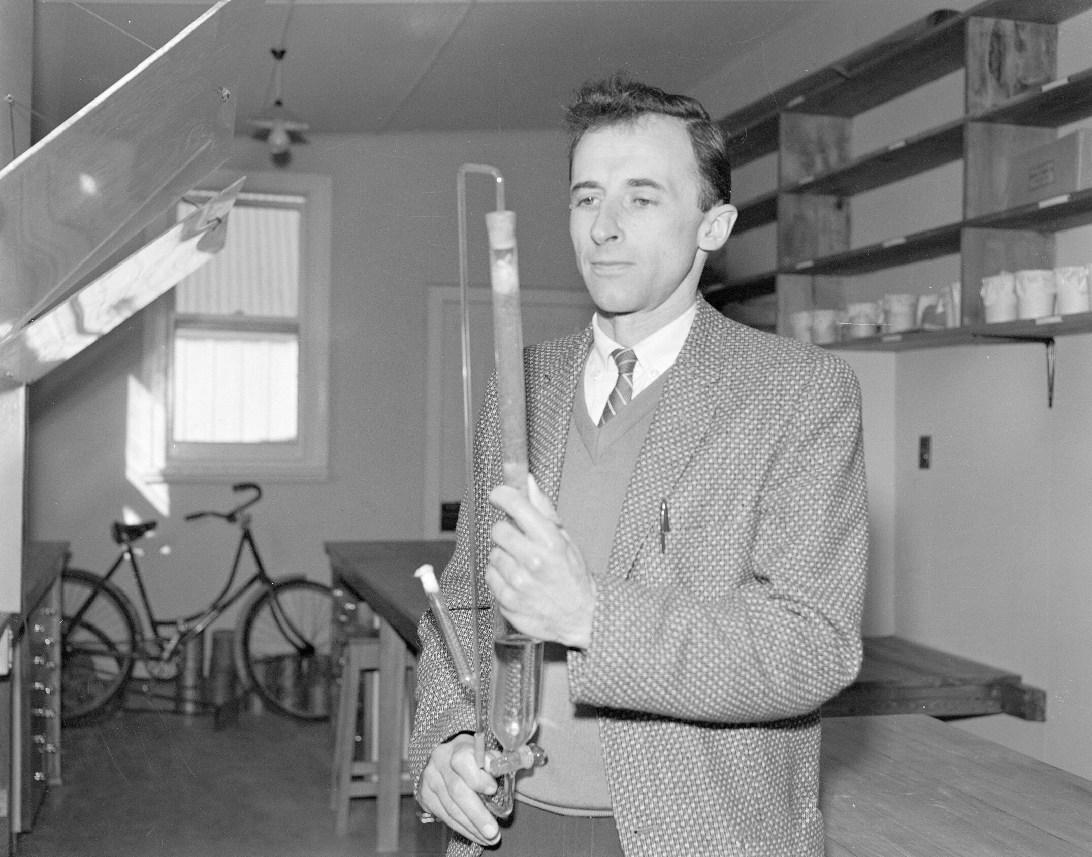 Professor J. B. Robinson, 1962 (Blackmore Neg 5236)