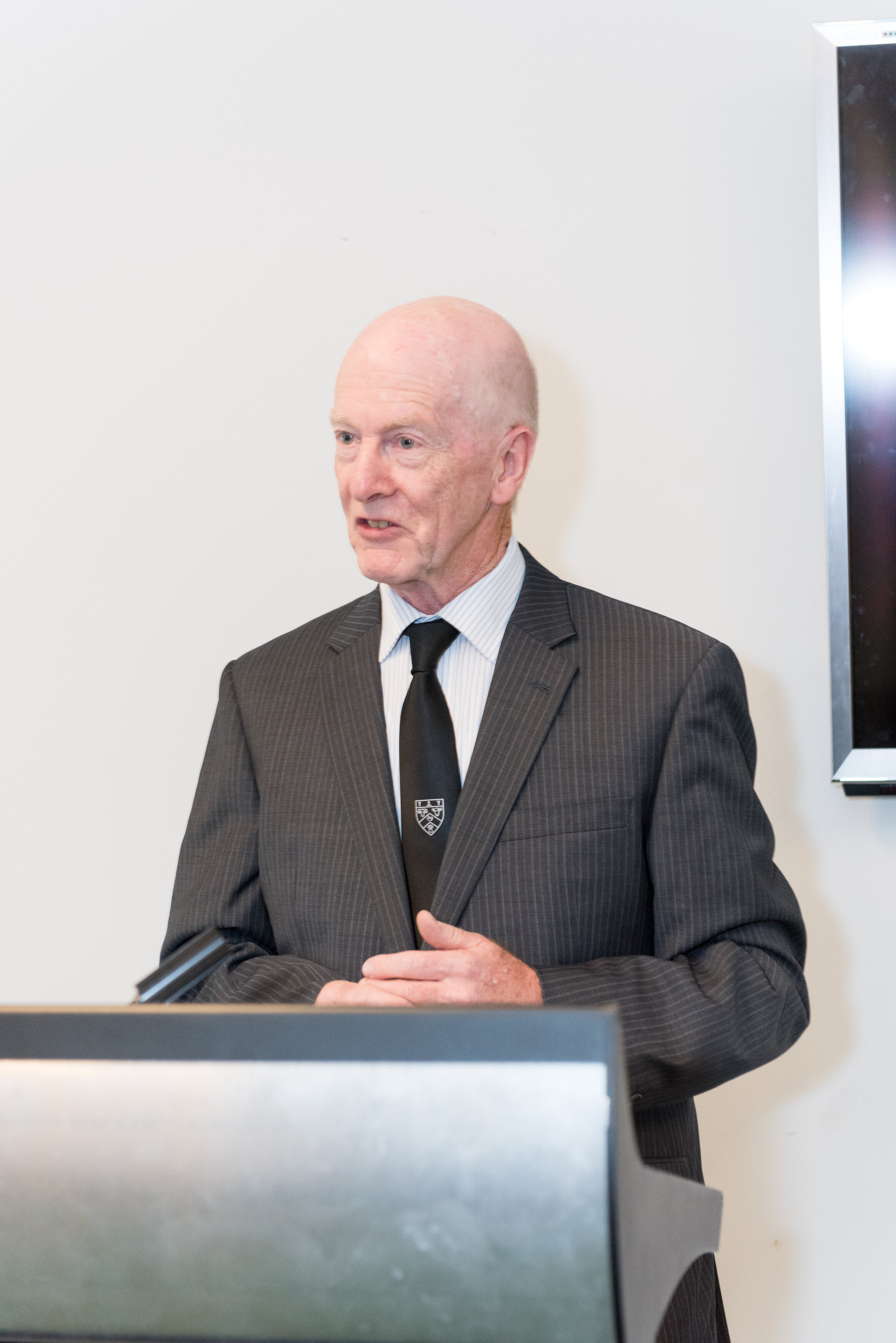 2016 Lincoln University Medal Award Ceremony at Te Kete Ika, Ian Collins 01