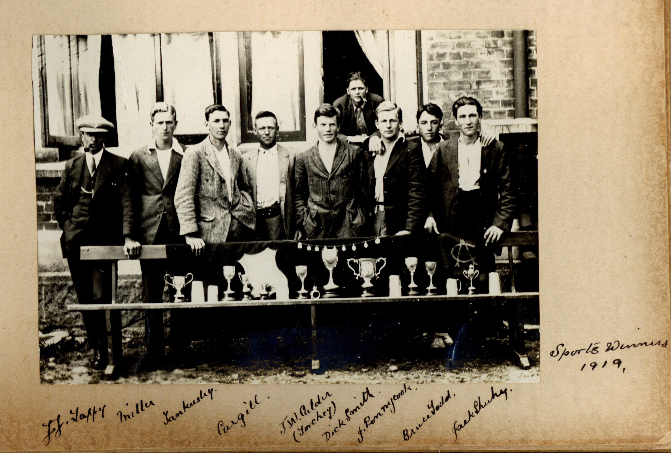 Canterbury Agricultural College sports winners, 1919