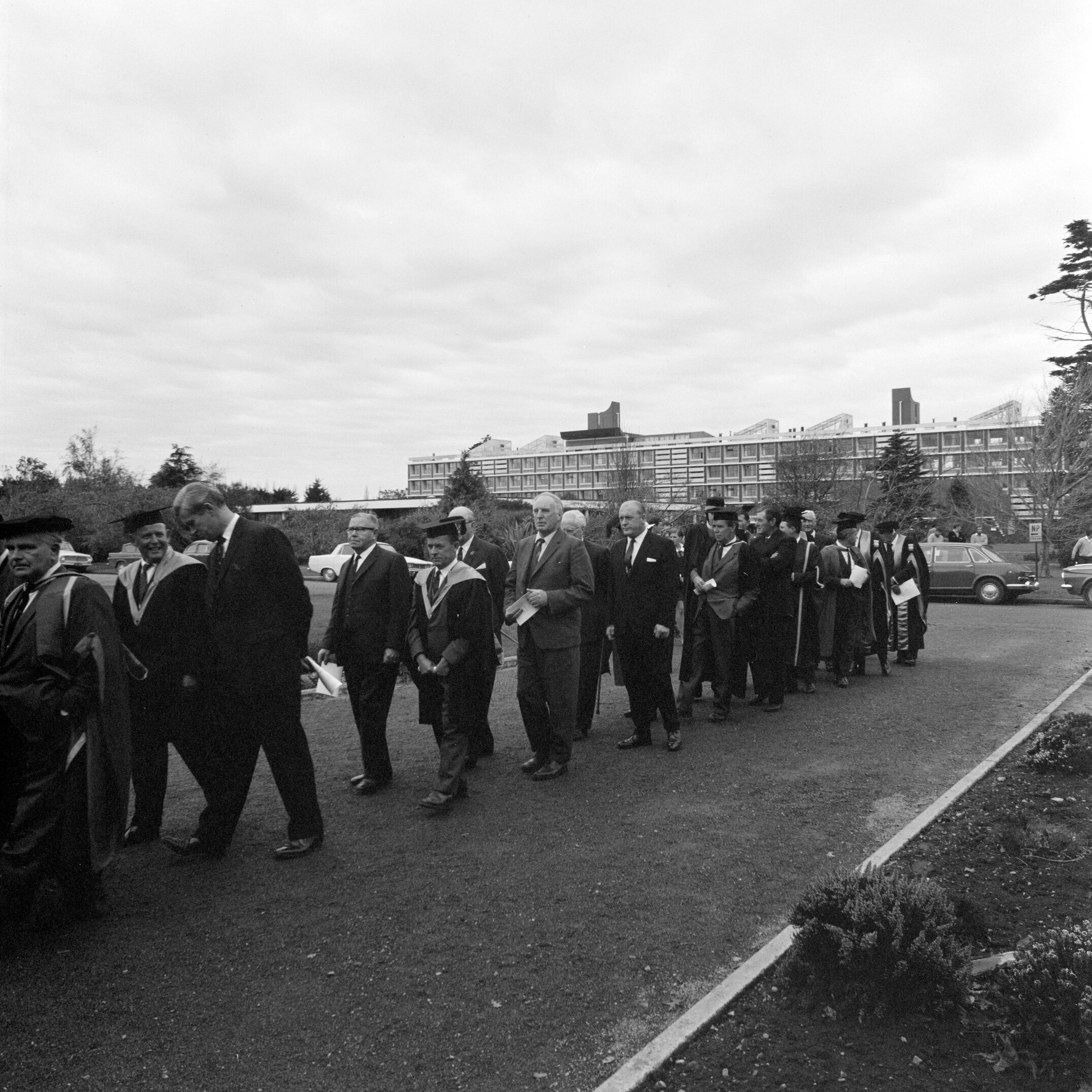 Staff Procession on Graduation Day, Lincoln College, 9 May 1969